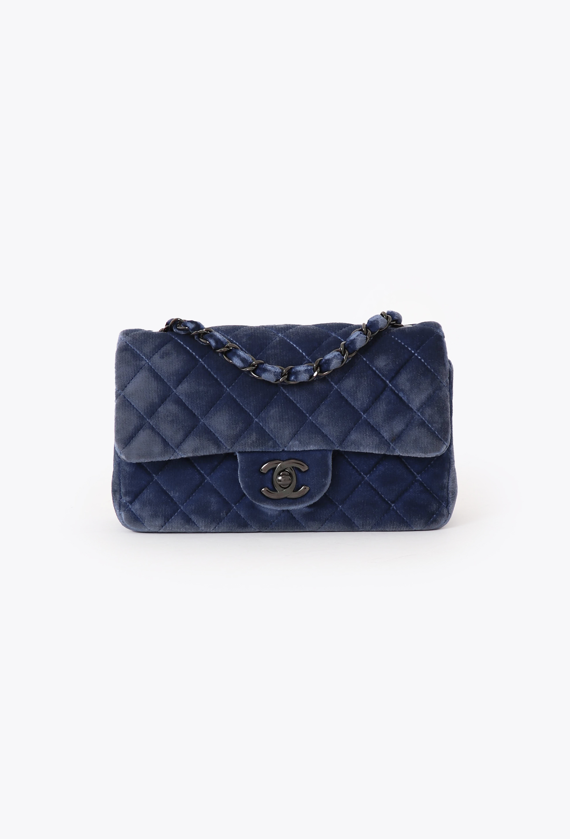 ショルダーバッグ・ポシェット × ヴィンテージ(中古) Chanel Tweed School Memory Rectangle Bag Chanel Small Multicolor Tweed School Memory Flap Bag - Luxe