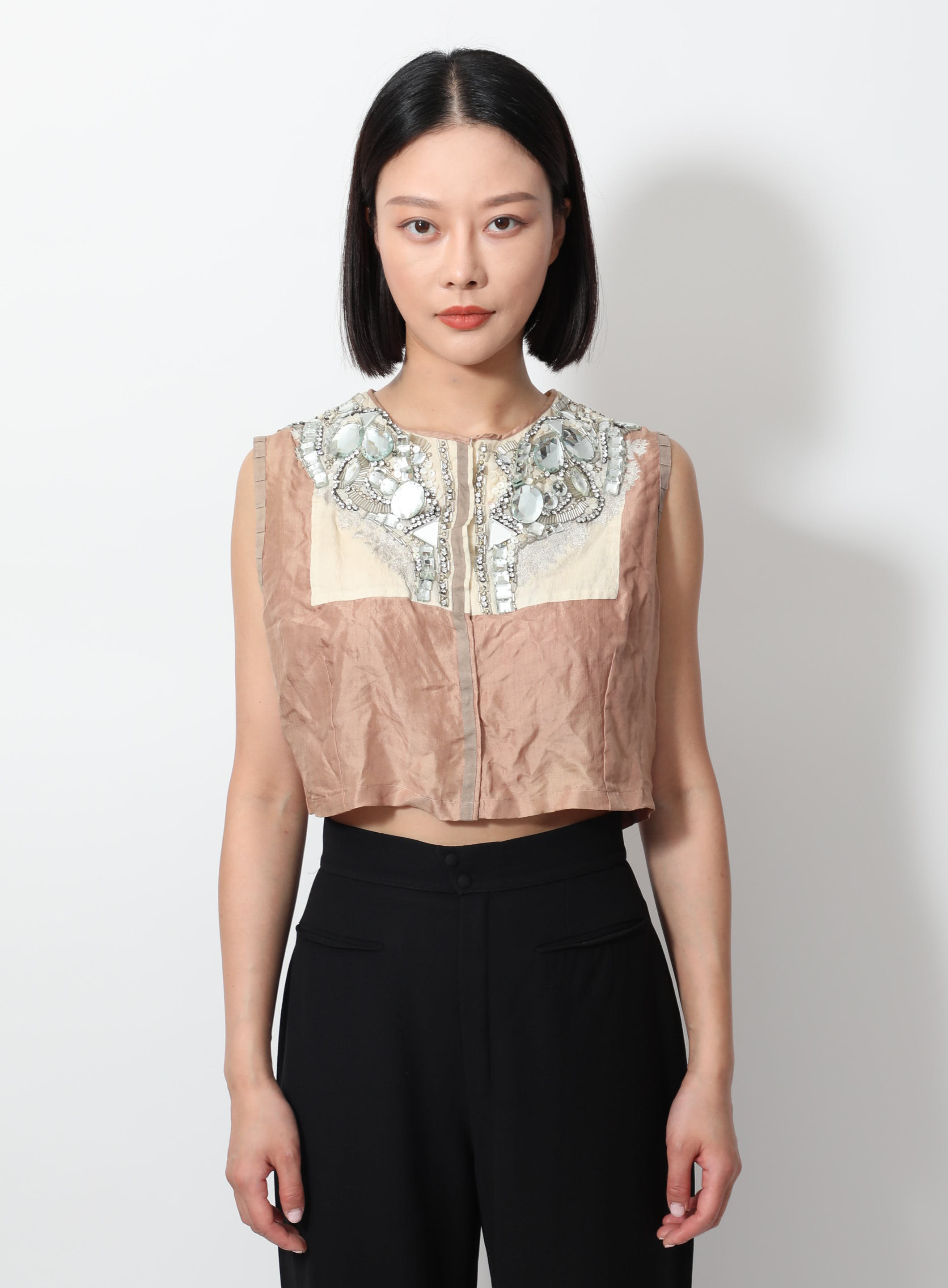 Stone Embroidered Bolero | Authentic & Vintage | ReSee
