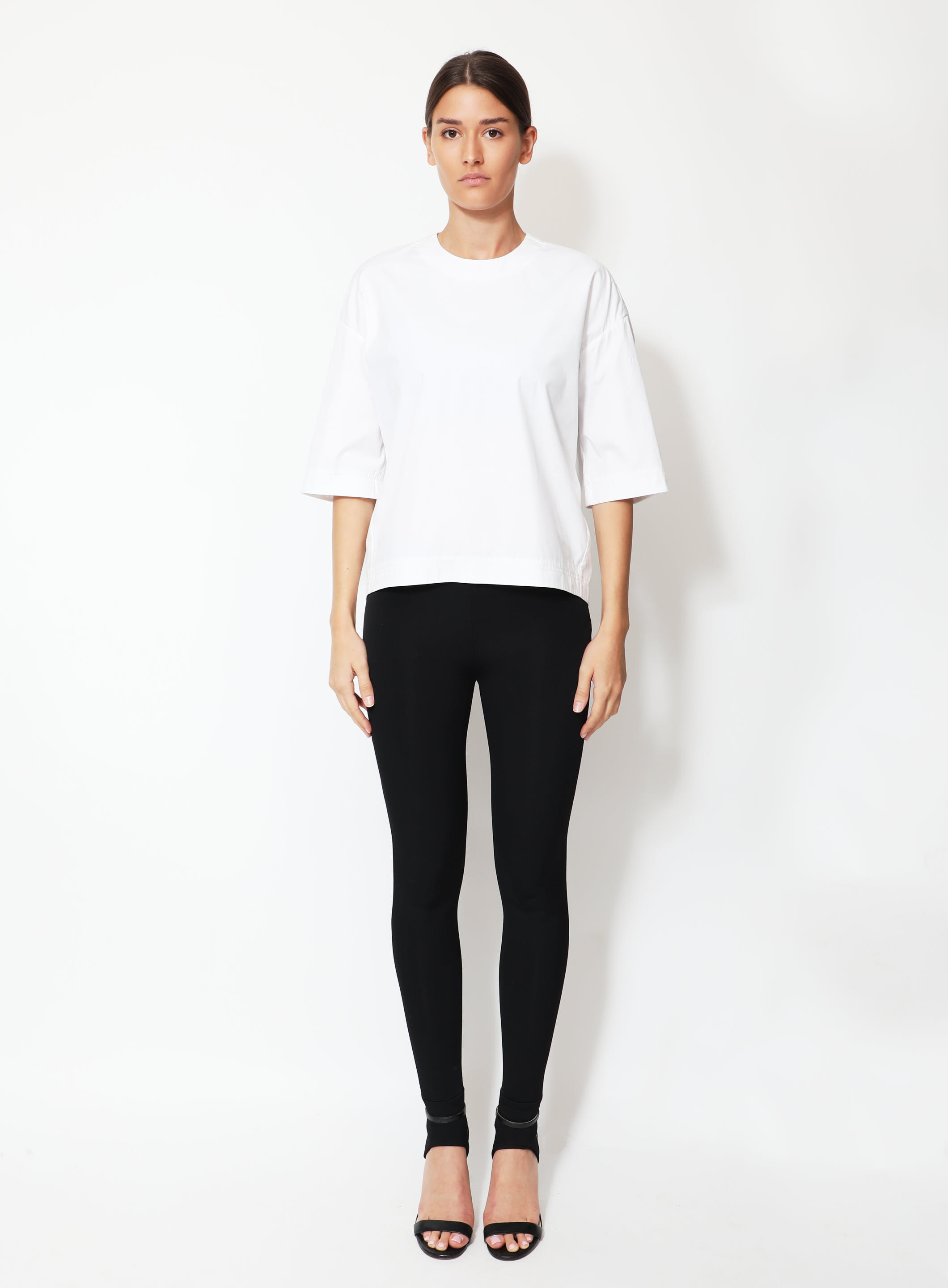 スパッツ・レギンス Prada Black viscose blend leggings PRADA BLACK VISCOSE BLEND LEGGINGS (PRADA/スパッツ・レギンス