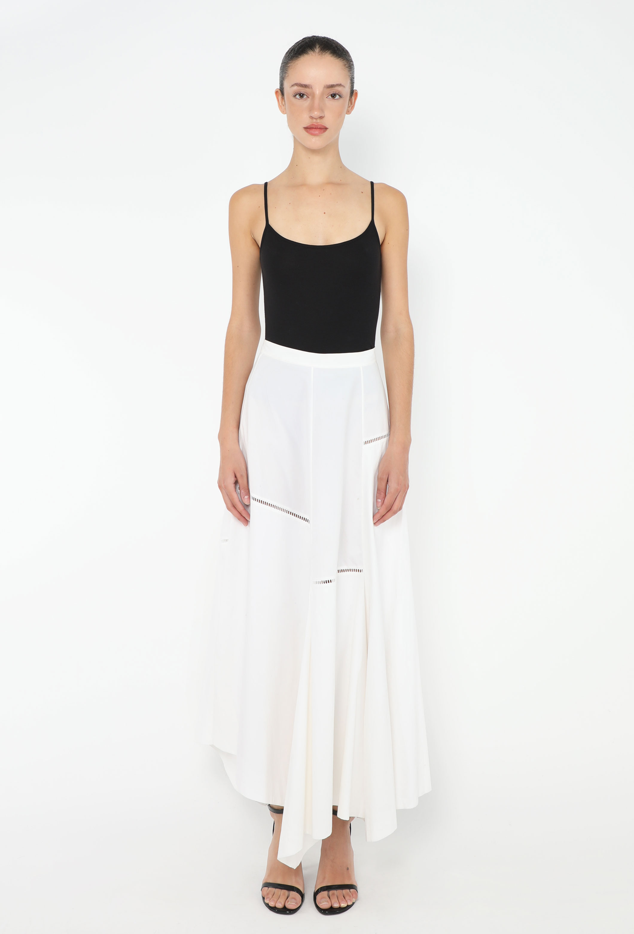 2019 Asymmetrical Eyelet Skirt - Loewe | ReSee