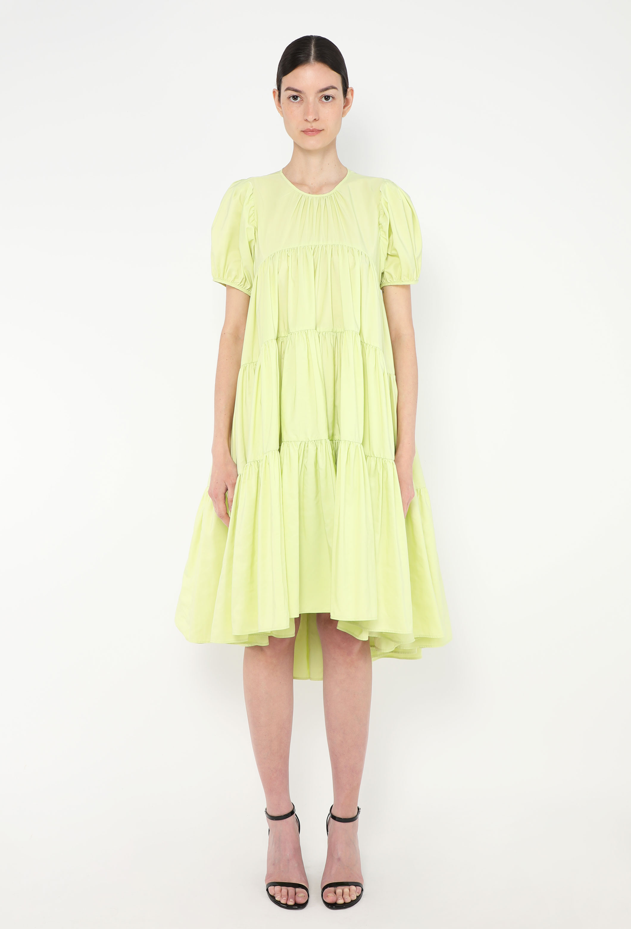 ワンピース Cecilie Bahnsen Dresses Green SOFIE | DRESS COTTON PINE GREEN