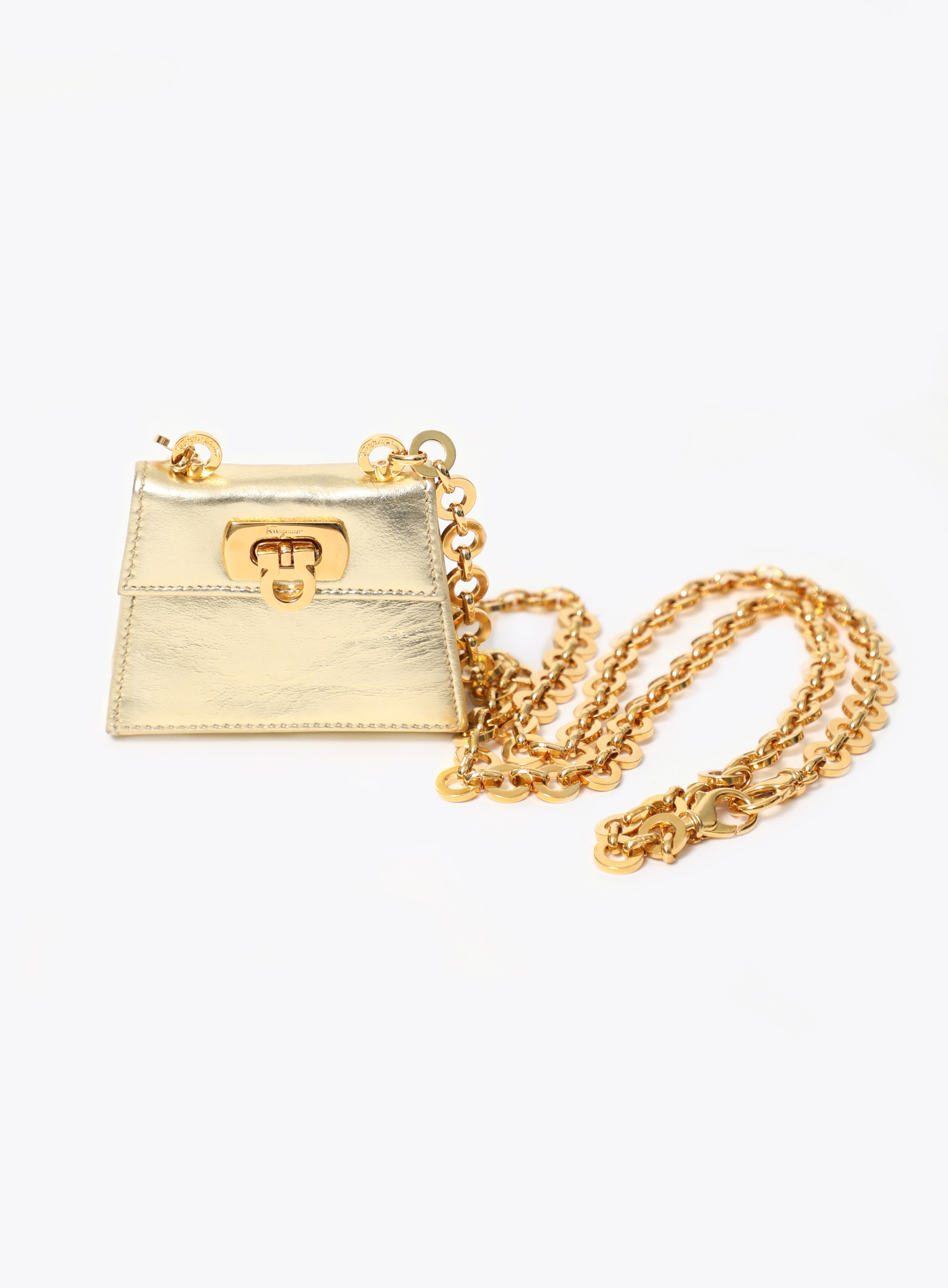 【関税&送料込】Salvatore Ferragamo Gold l Gancini Brace Gancini bracelet - Women | Ferragamo