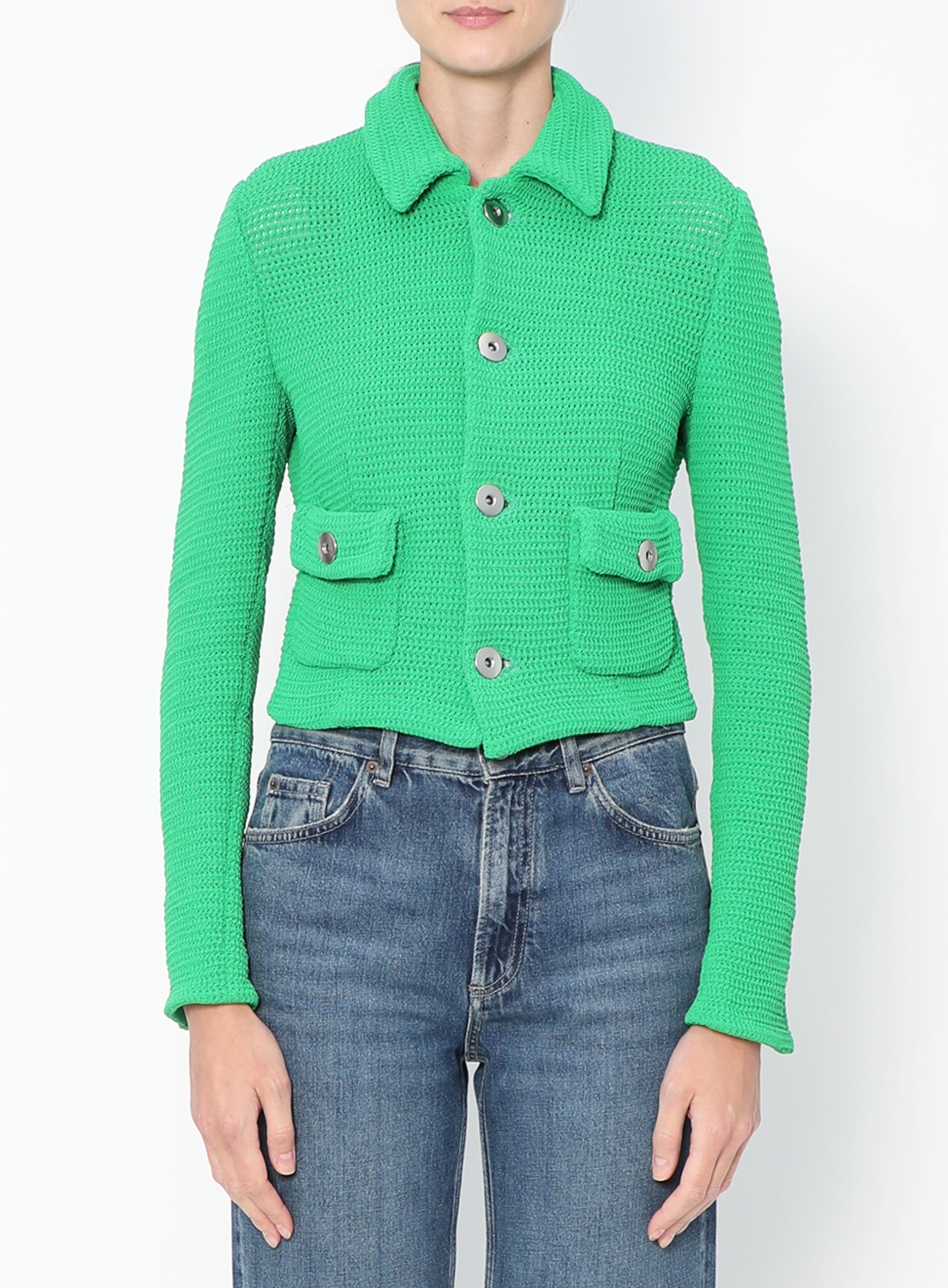 Cropped Woven Jacket | Authentic & Vintage | ReSee