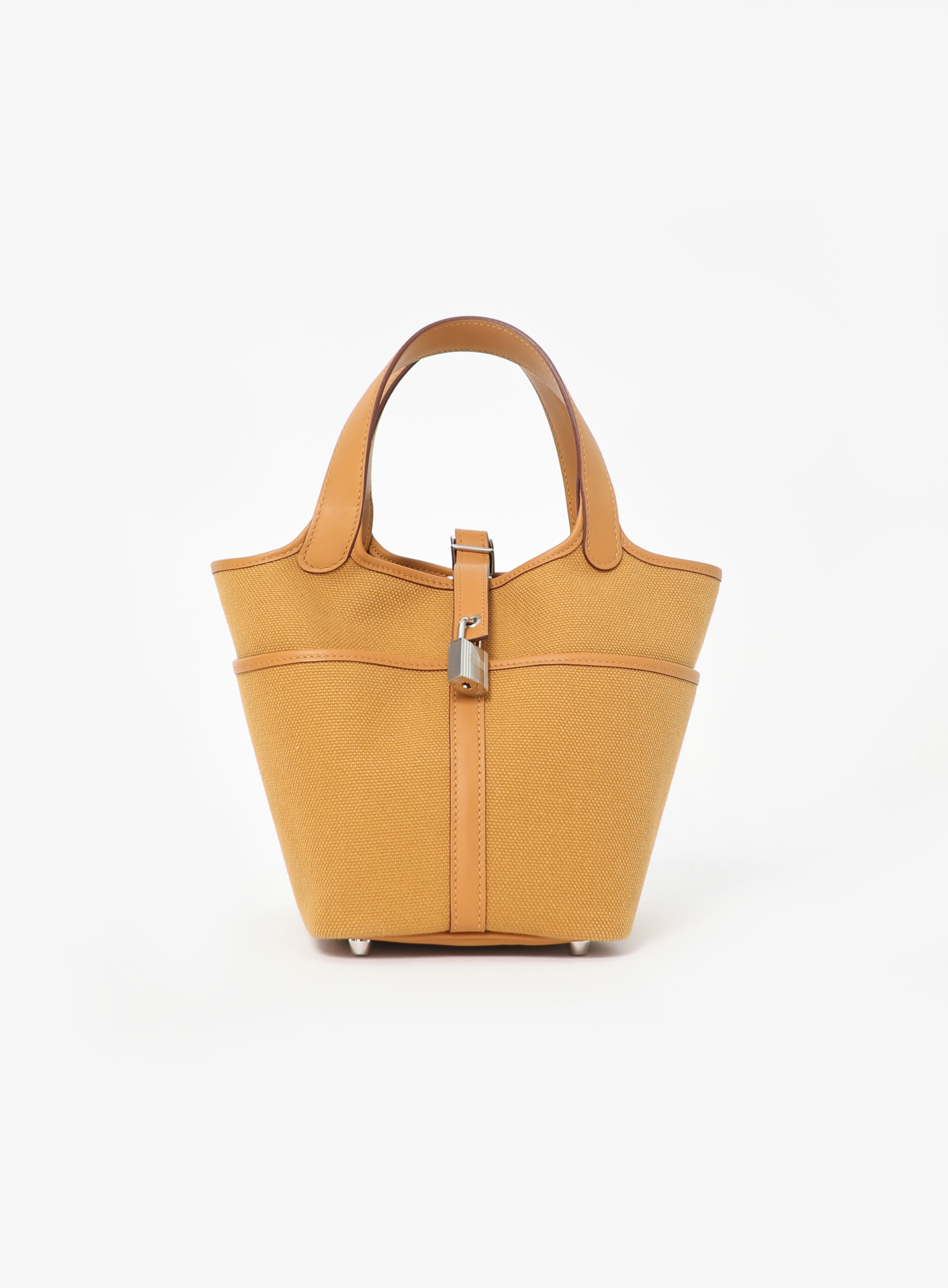 入手困難【HERMES】ピコタン Picotin Lock 18 Bag Desert Sesame Hermes Picotin Cargo 18 Desert/Sesame Swift and Toile Canvas