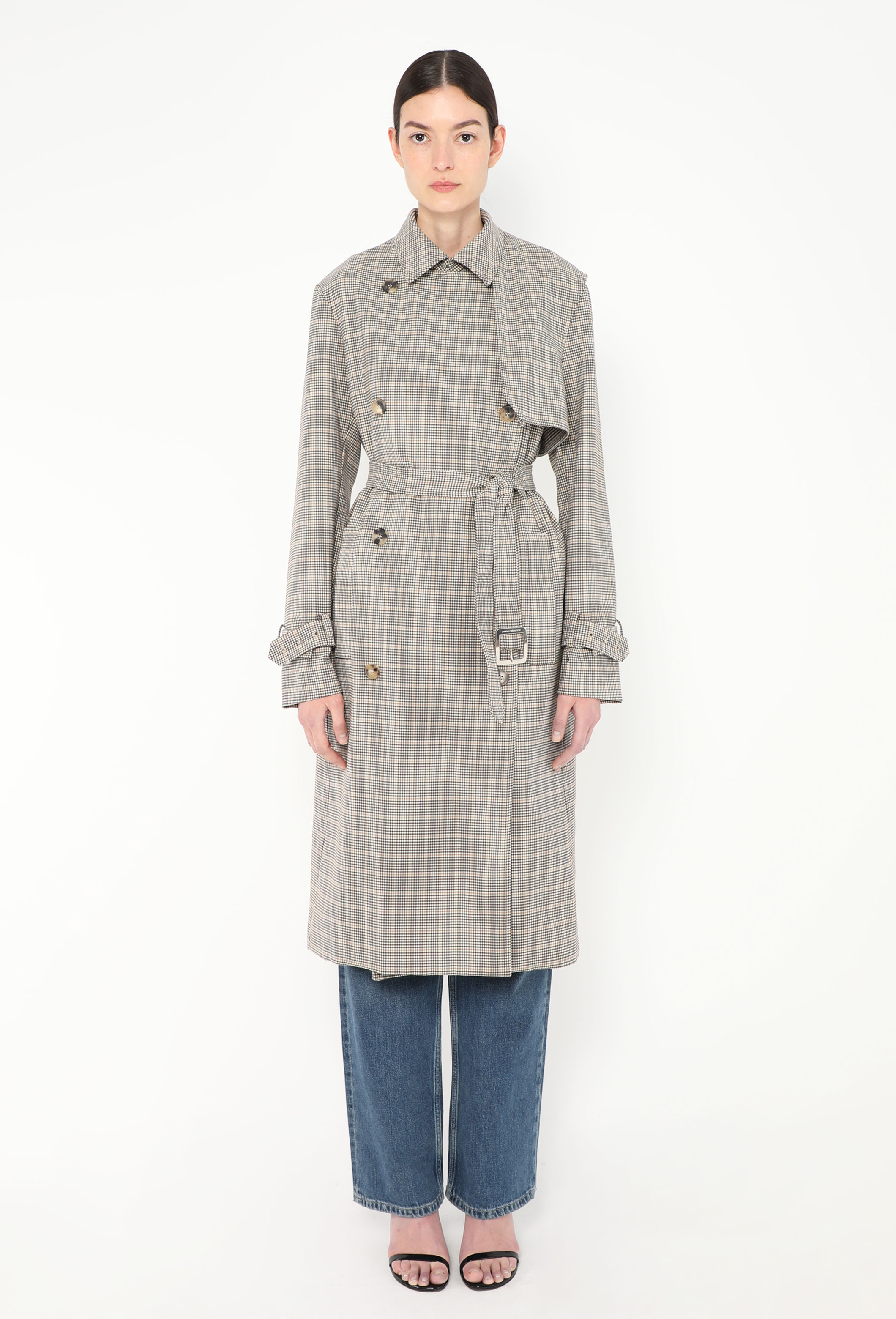 極美品rag & bone Ace Plaid Trench Coat 売れ筋・人気アイテム 商品 極美品rag & bone Ace Plaid Trench