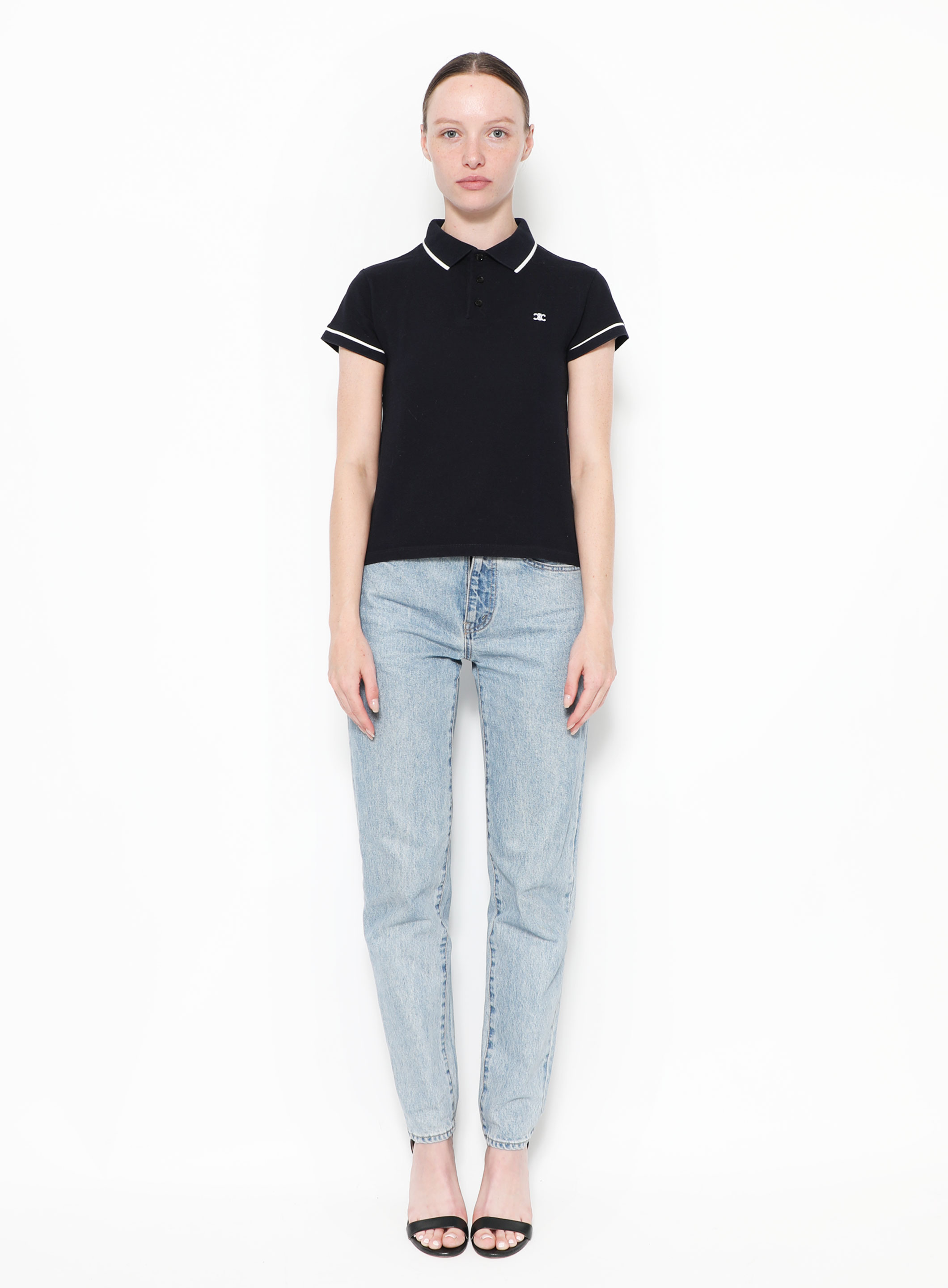 【CELINE】TRIOMPHE NAVY POLO●RY0CED06807MR 3b97e9e022d90716949c1eda065e.jpg