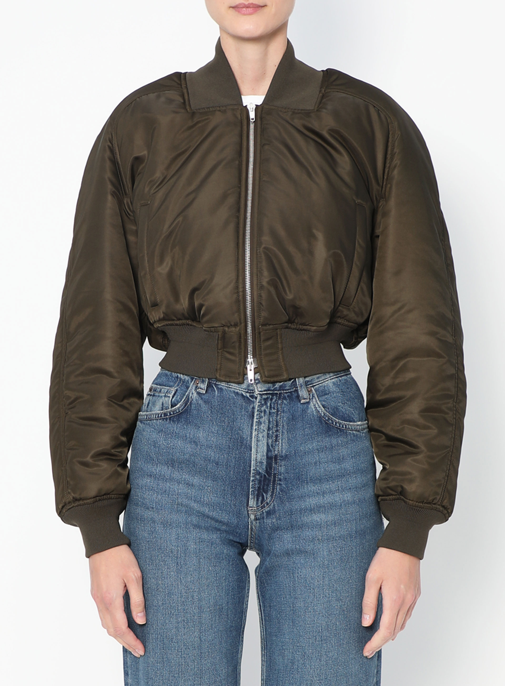 Cropped Bomber Jacket | Authentic & Vintage | ReSee