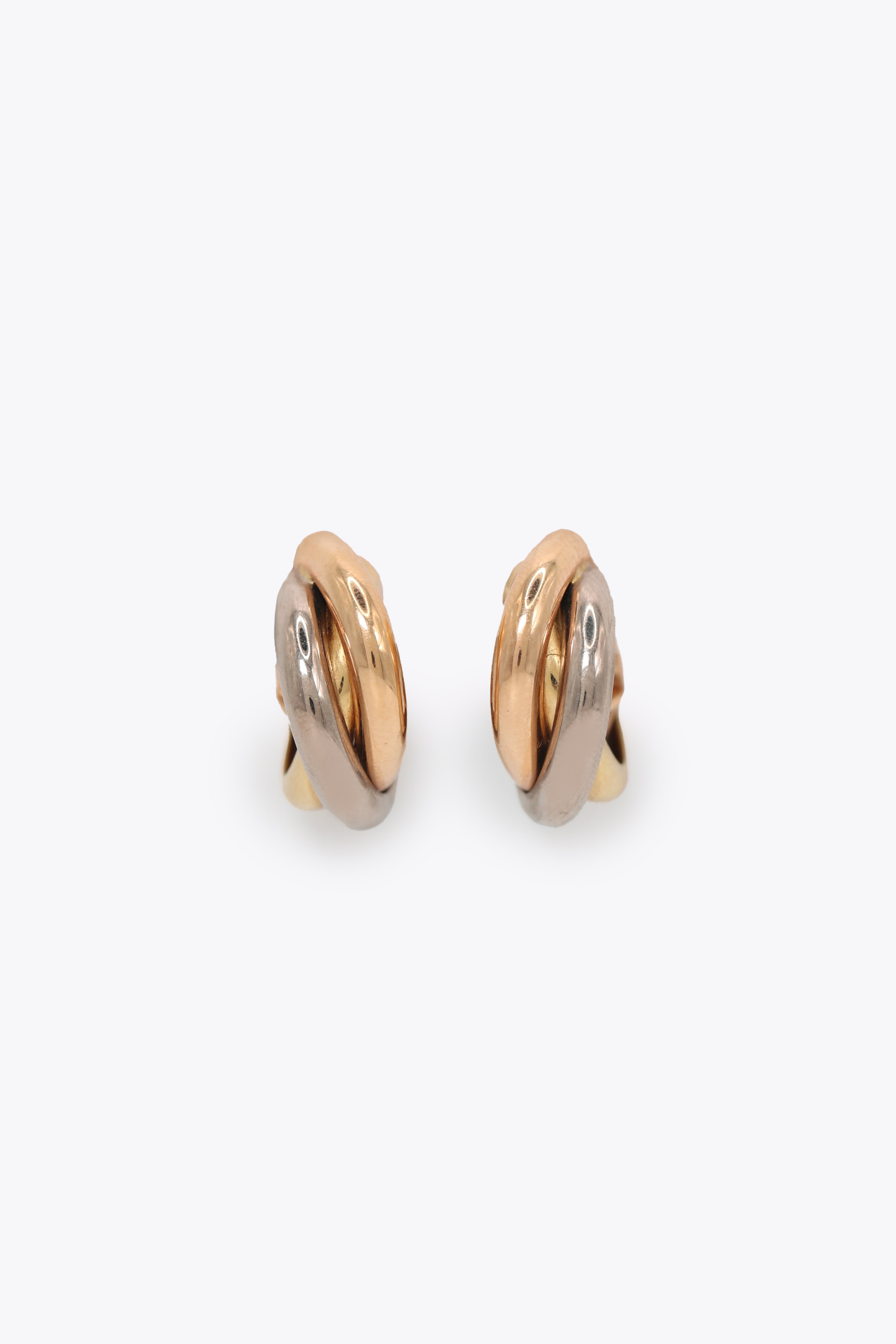洗練ジュエリー【Cartier】Trinity earrings, classic model 洗練ジュエリー【Cartier】Trinity earrings, classic model