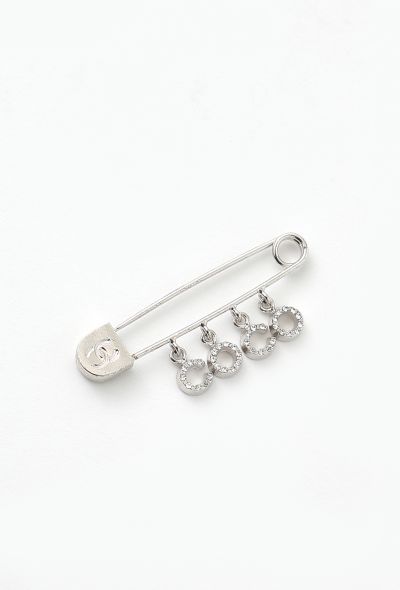 Chanel Coco Mark Safety Pin - 2