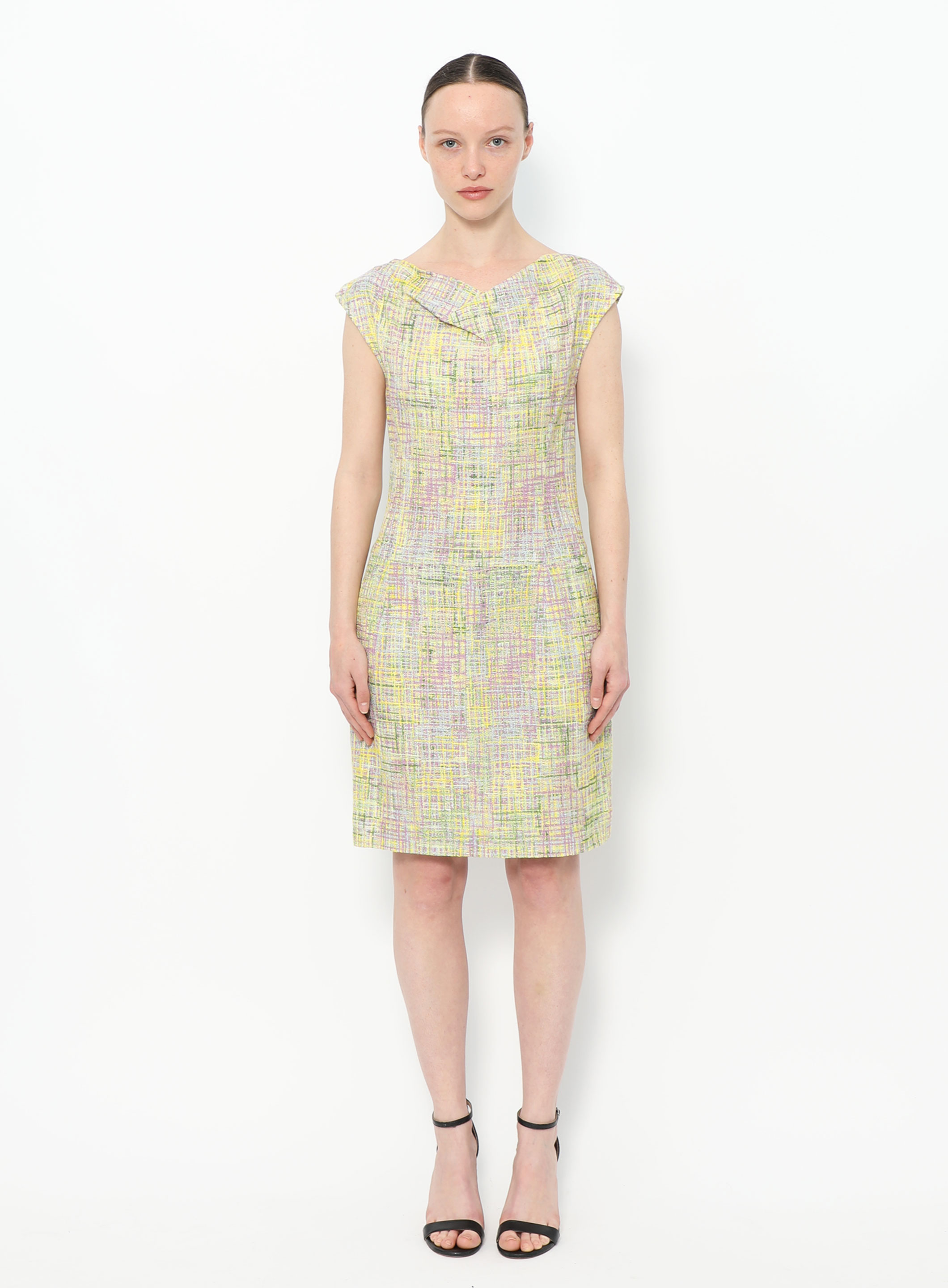 S/S 1998 Multicolor Tweed Dress | Authentic & Vintage | ReSee