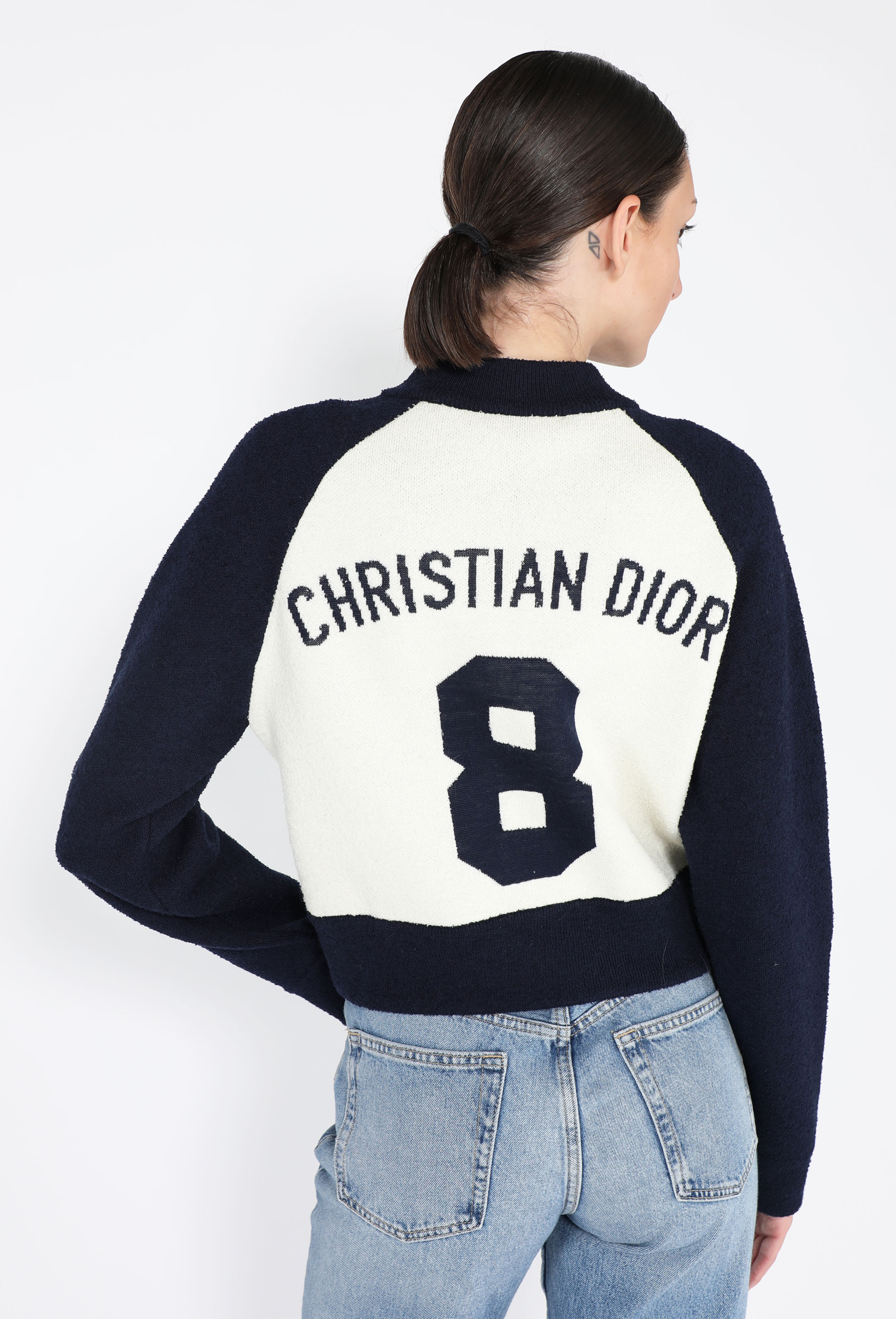 Cropped Knit Bomber Jacket, 2022 - Dior | ReSee