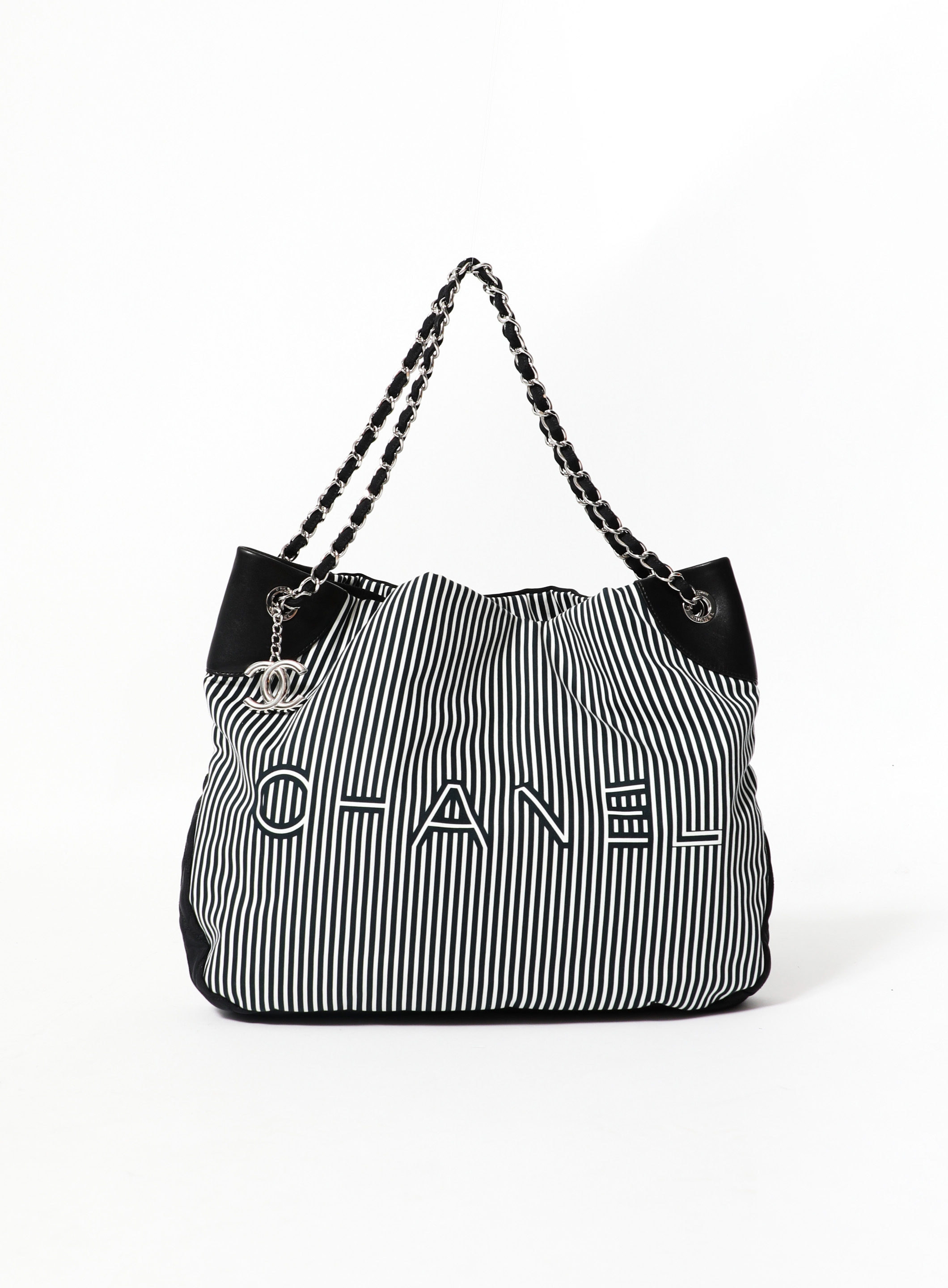 Striped Rialto Cabas Bag, Authentic & Vintage