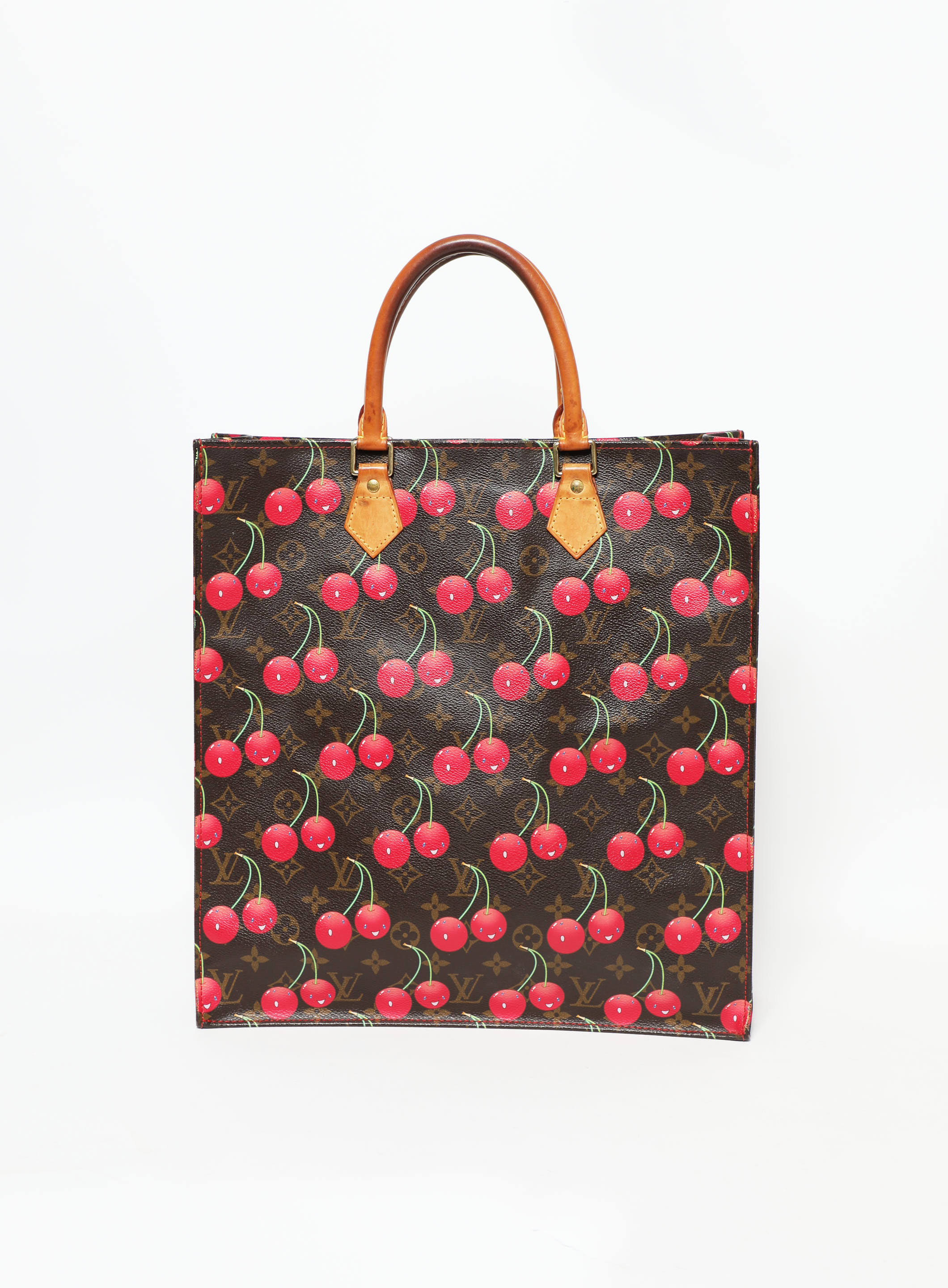Louis Vuitton 2005 Takashi Murakami Monogram Cherry Tote Bag · INTO