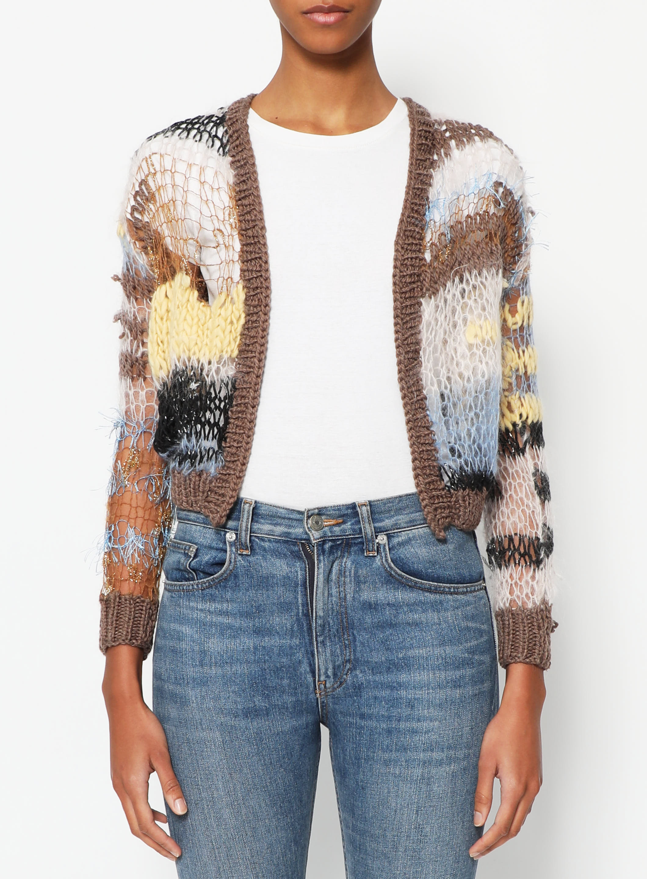 Iconic F/W 2008 Mohair Crochet Cardigan | Authentic Iconic F/W 2008 Mohair Crochet Cardigan | Authentic