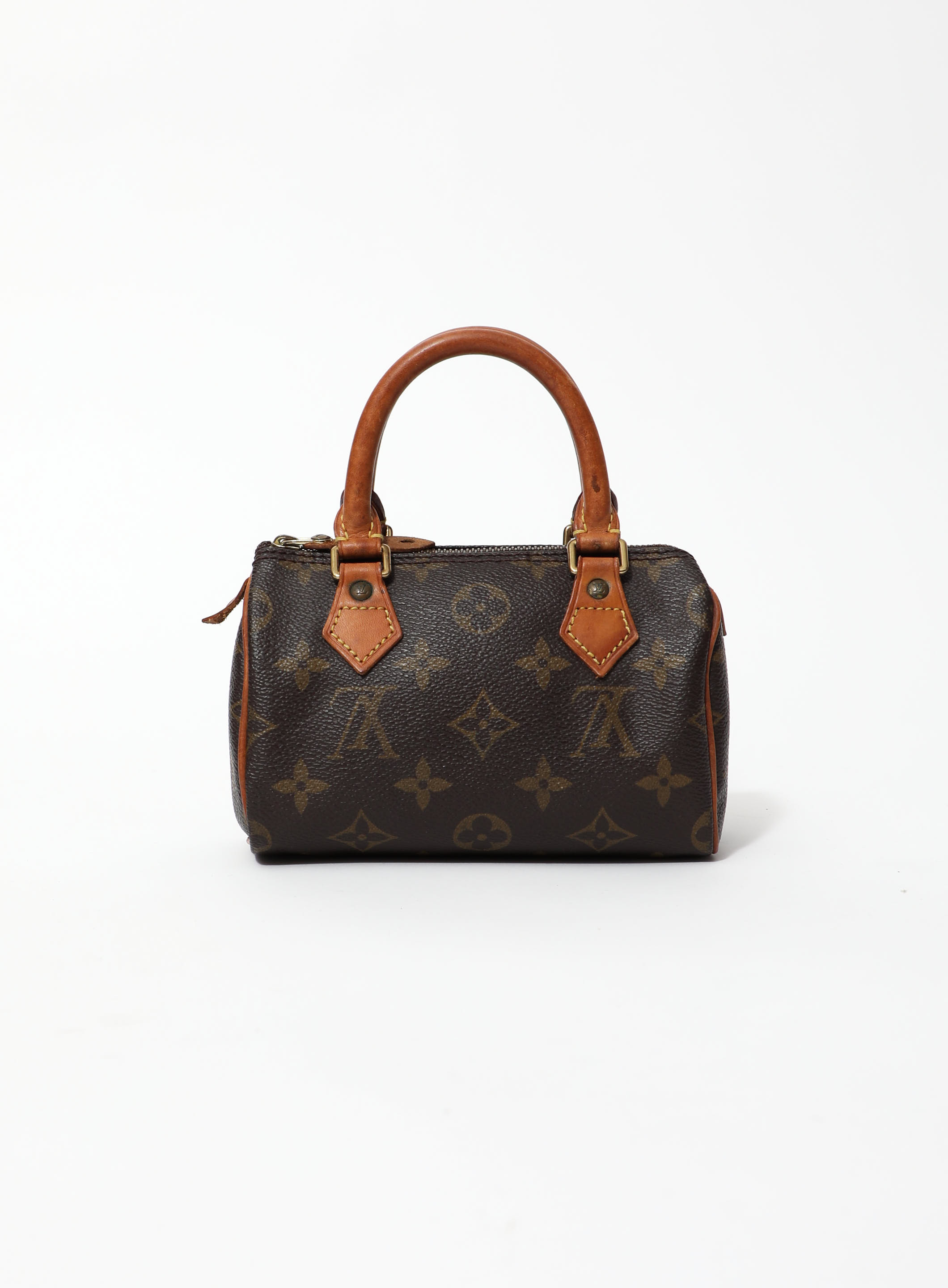 Monogram Nano Speedy Bag, Authentic & Vintage