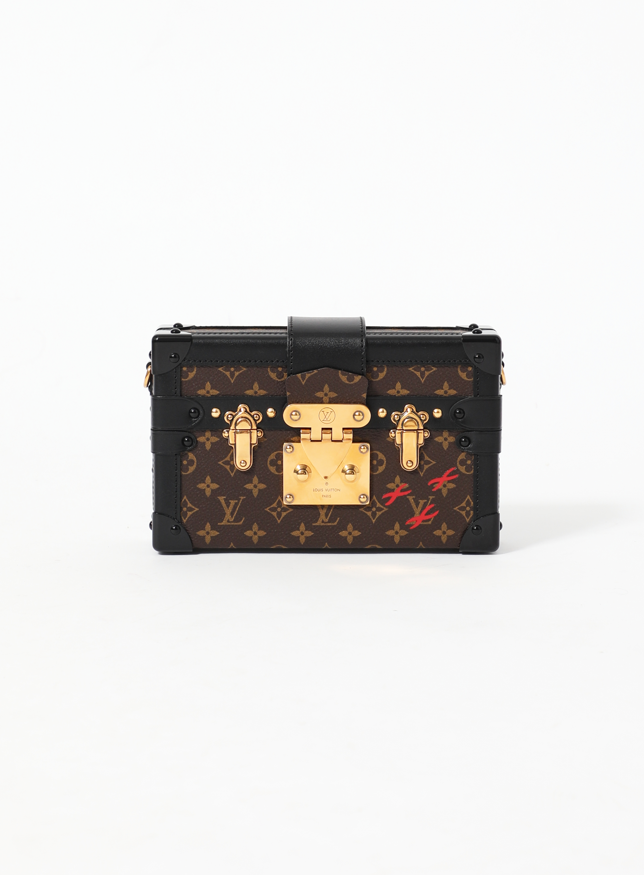 Petite Malle Bag Monogram Reverse Canvas - Handbags M45960 | LOUIS VUITTON