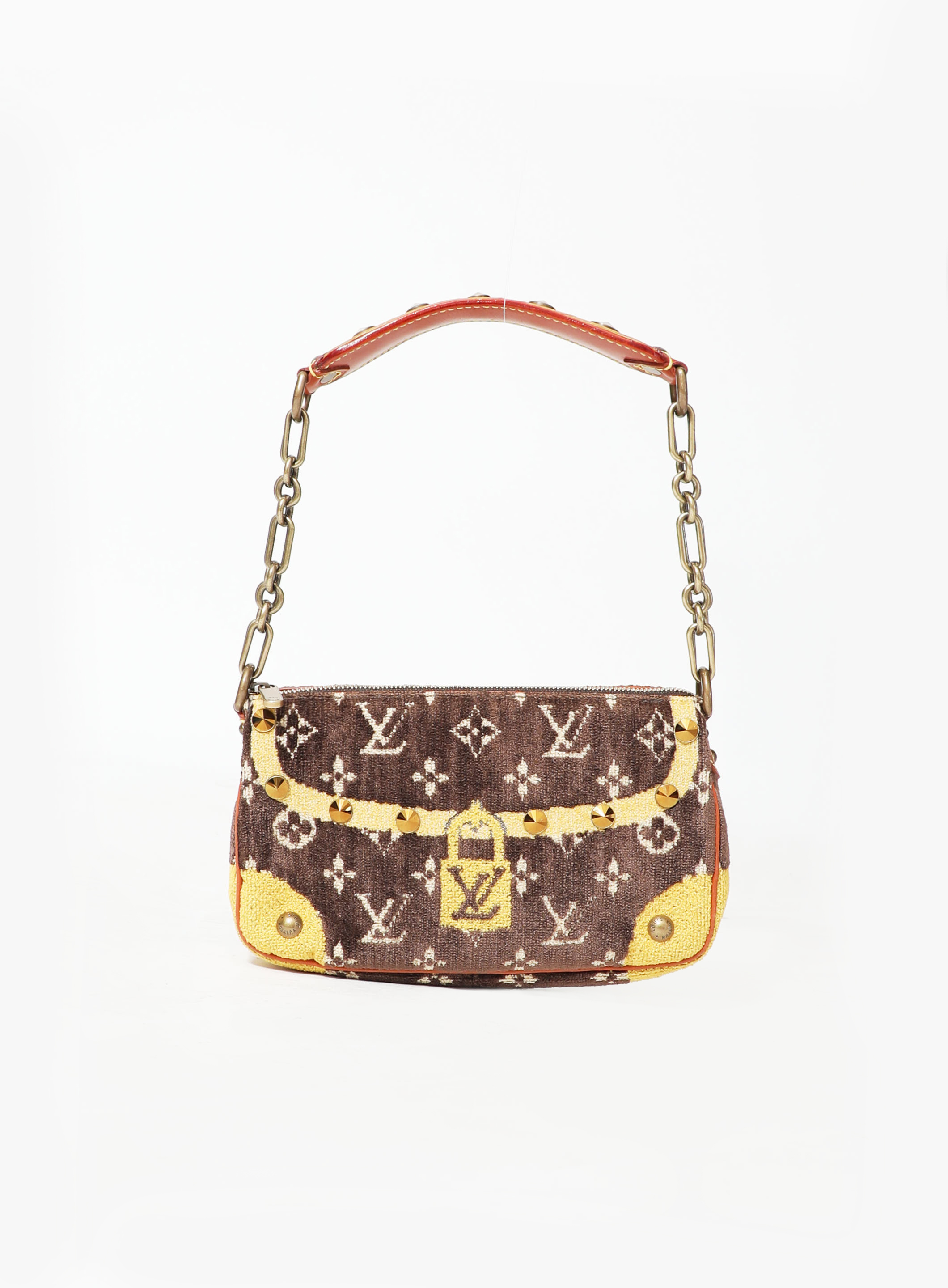 Velvet Handbag Louis Vuitton Multicolour In Velvet