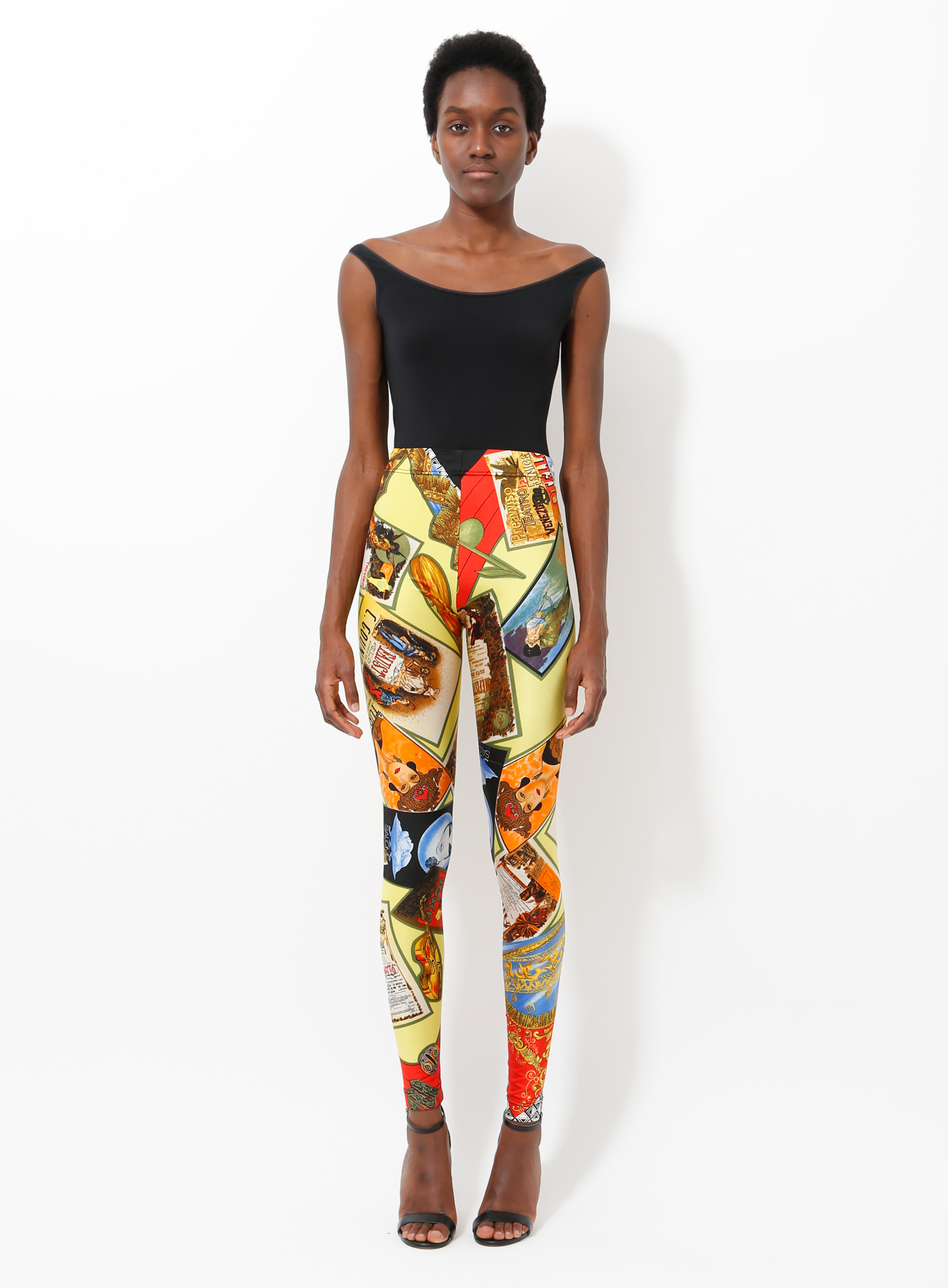 S/S 1991 Teatro Print Leggings | Authentic & Vintage | ReSee S/S 1991 Teatro Print Leggings | Authentic & Vintage | ReSee
