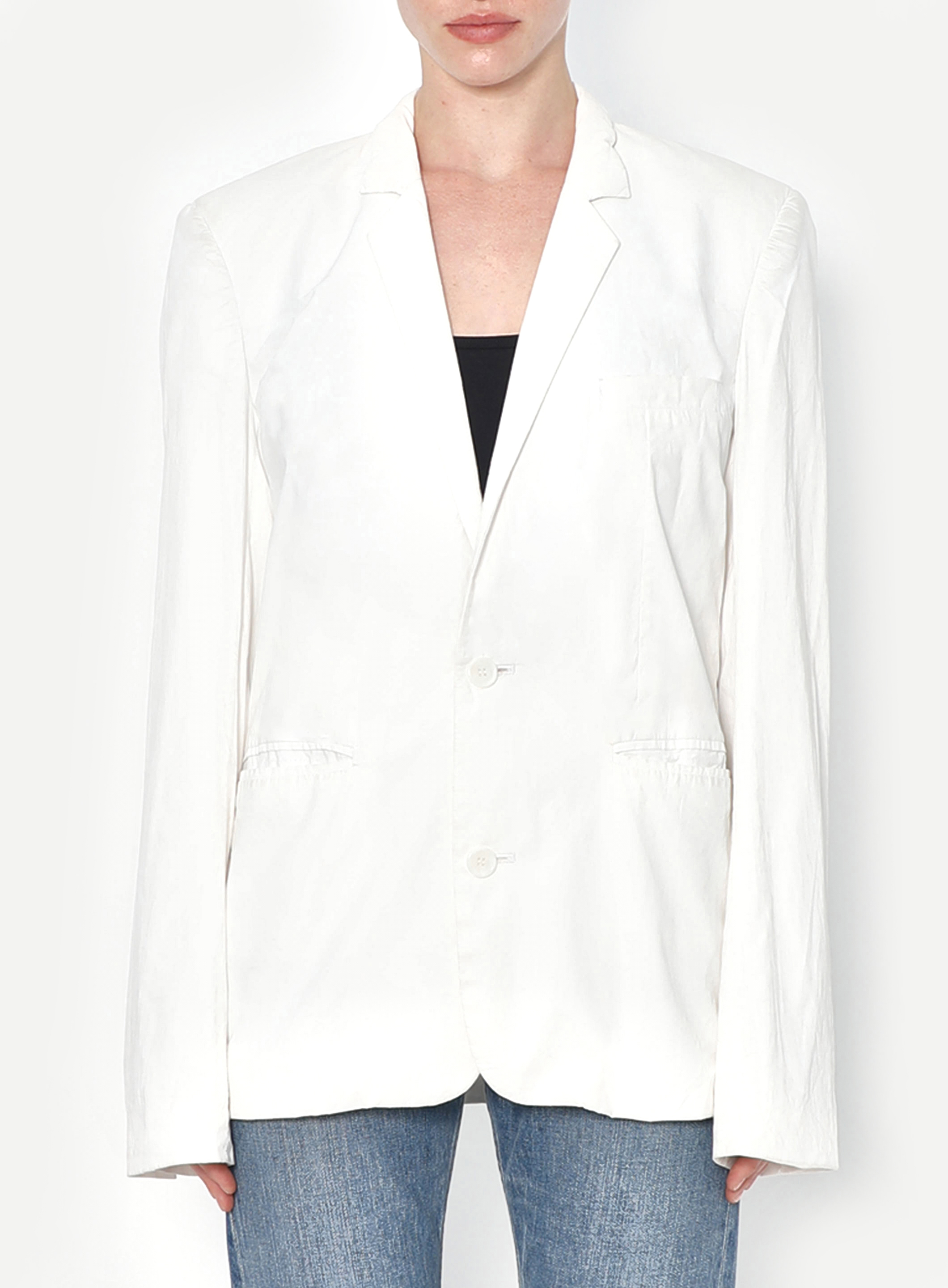 Cinched Cotton Blazer | Authentic & Vintage | ReSee