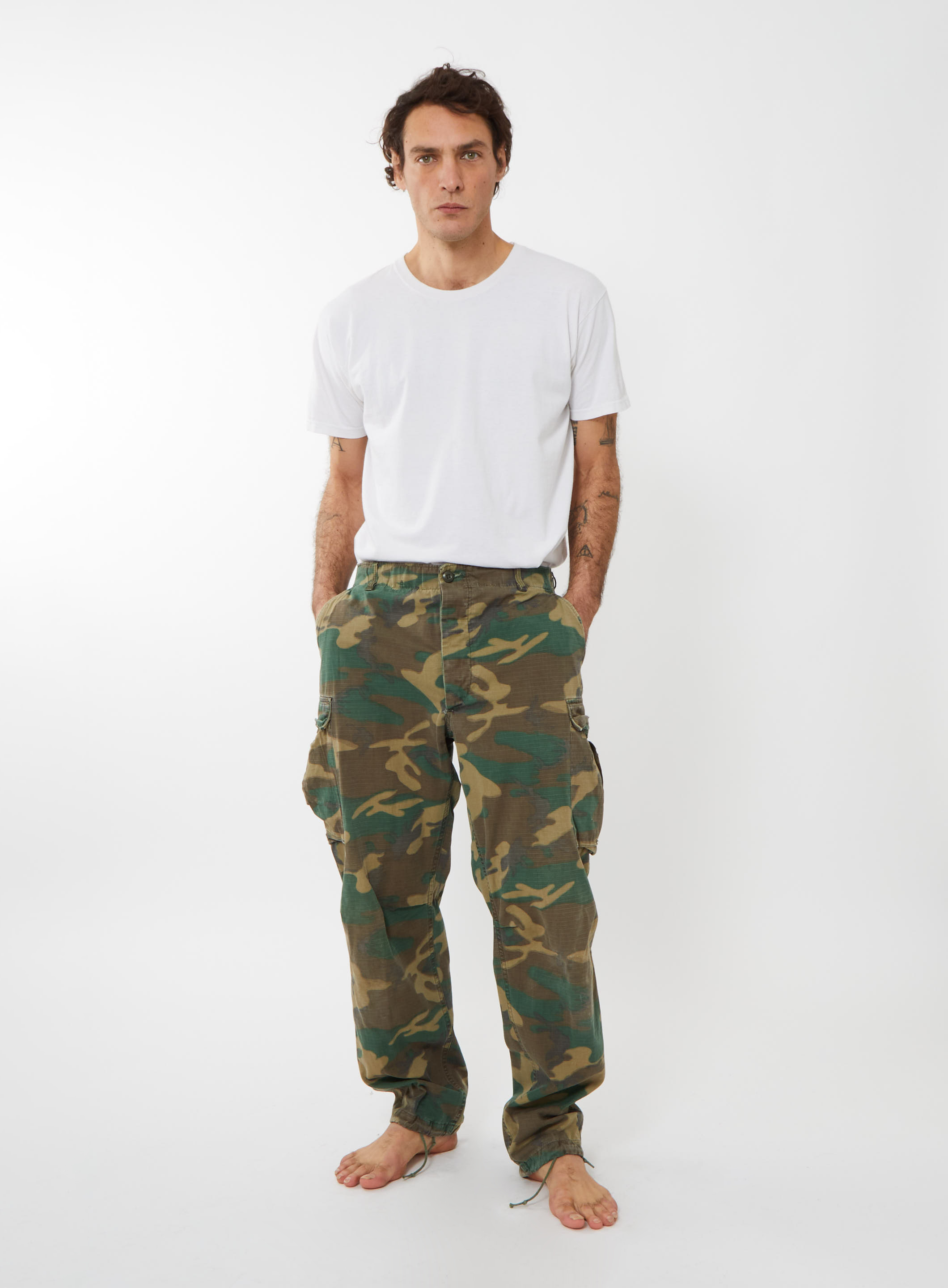 Original Late 1960s Men's ERDL Camouflage Pants | Authentic