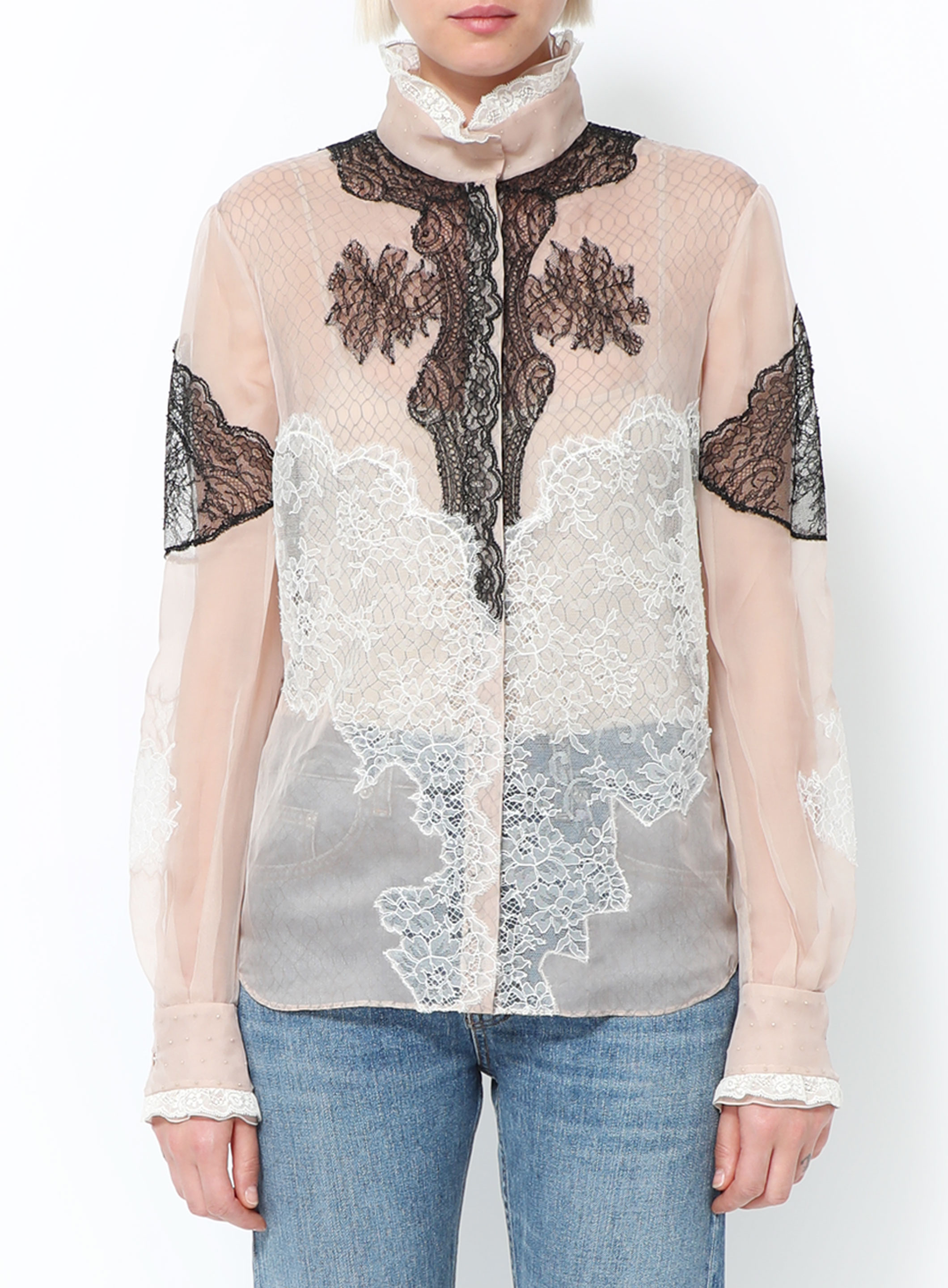 瑞【新品未使用】yilon FLEUR LACE BLOUSE ivory Fleur lace blouse – YILON