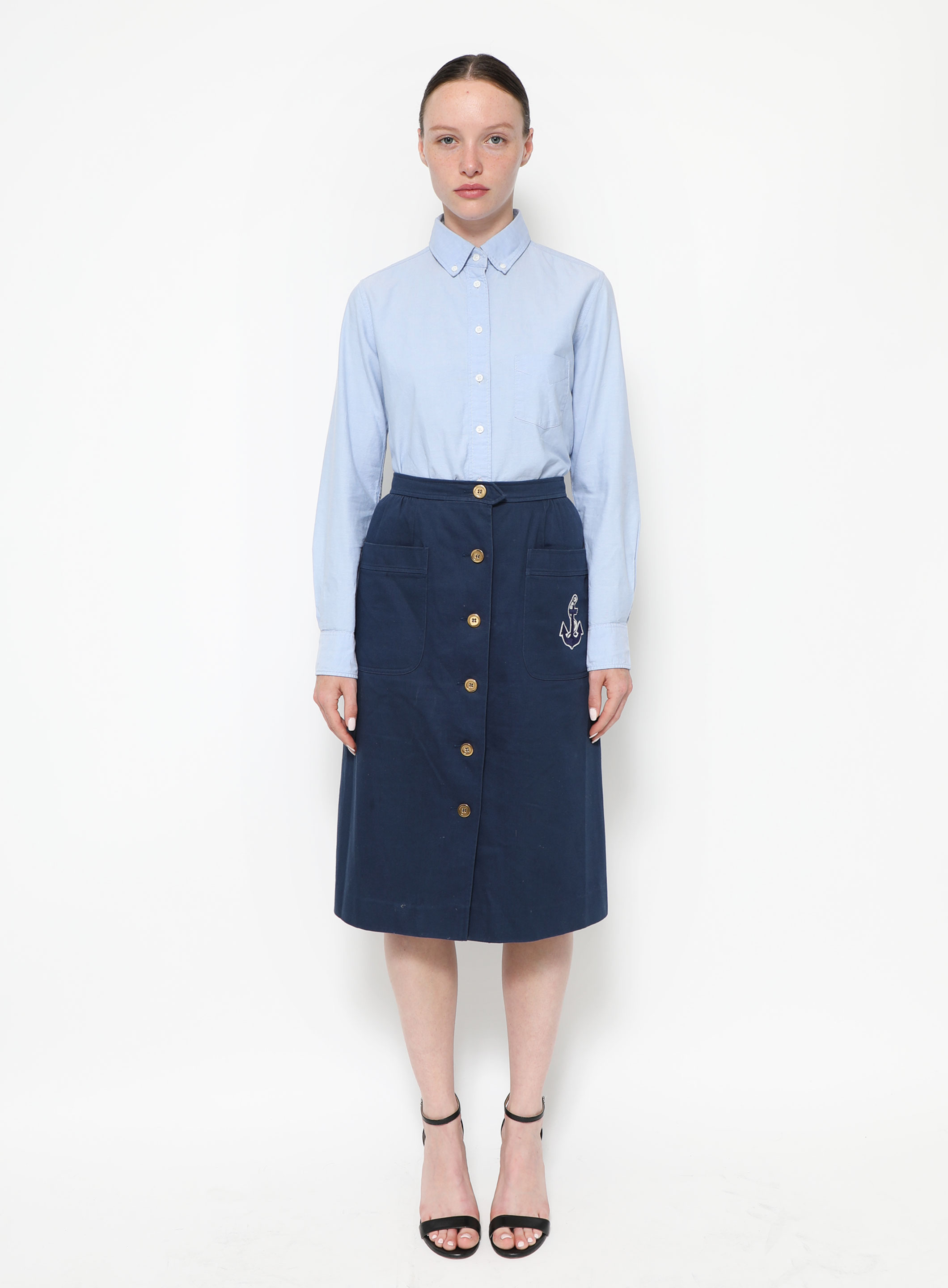 SugarShock Quila Suspender High Waist Sailor Skirt  Suicide Glam