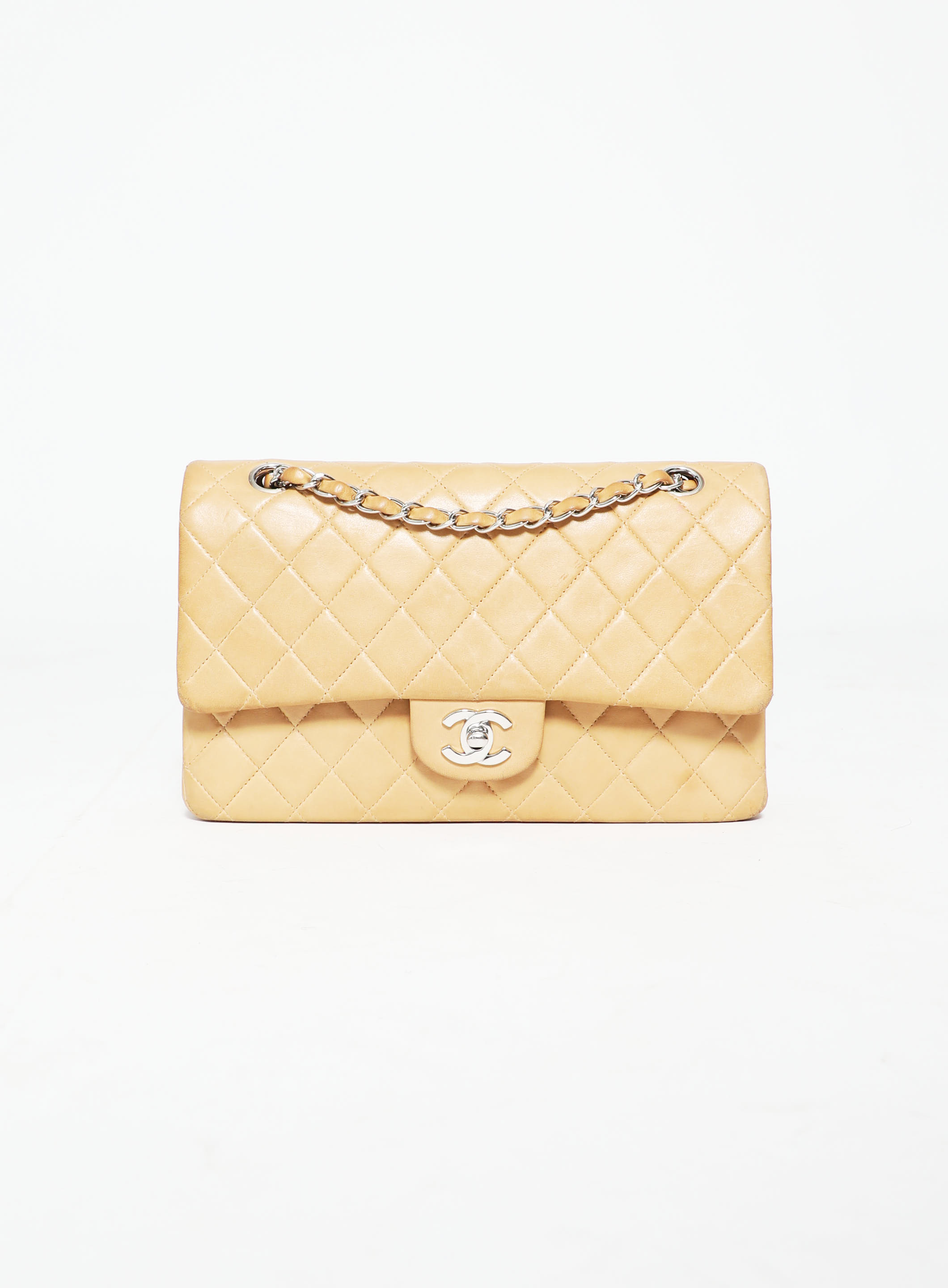 chanel handbags tan