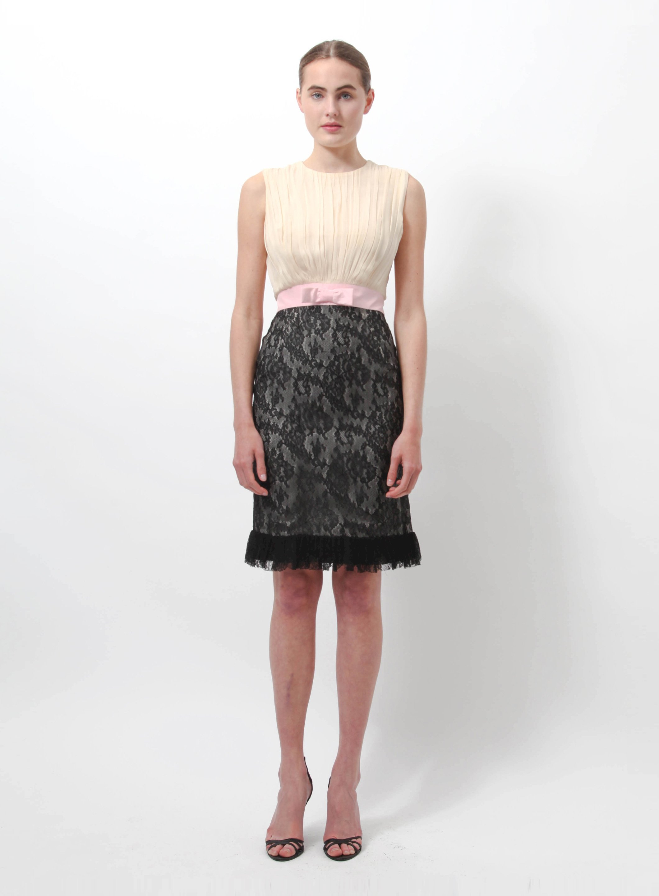 Tri-color Lace Dress | Authentic & Vintage | ReSee