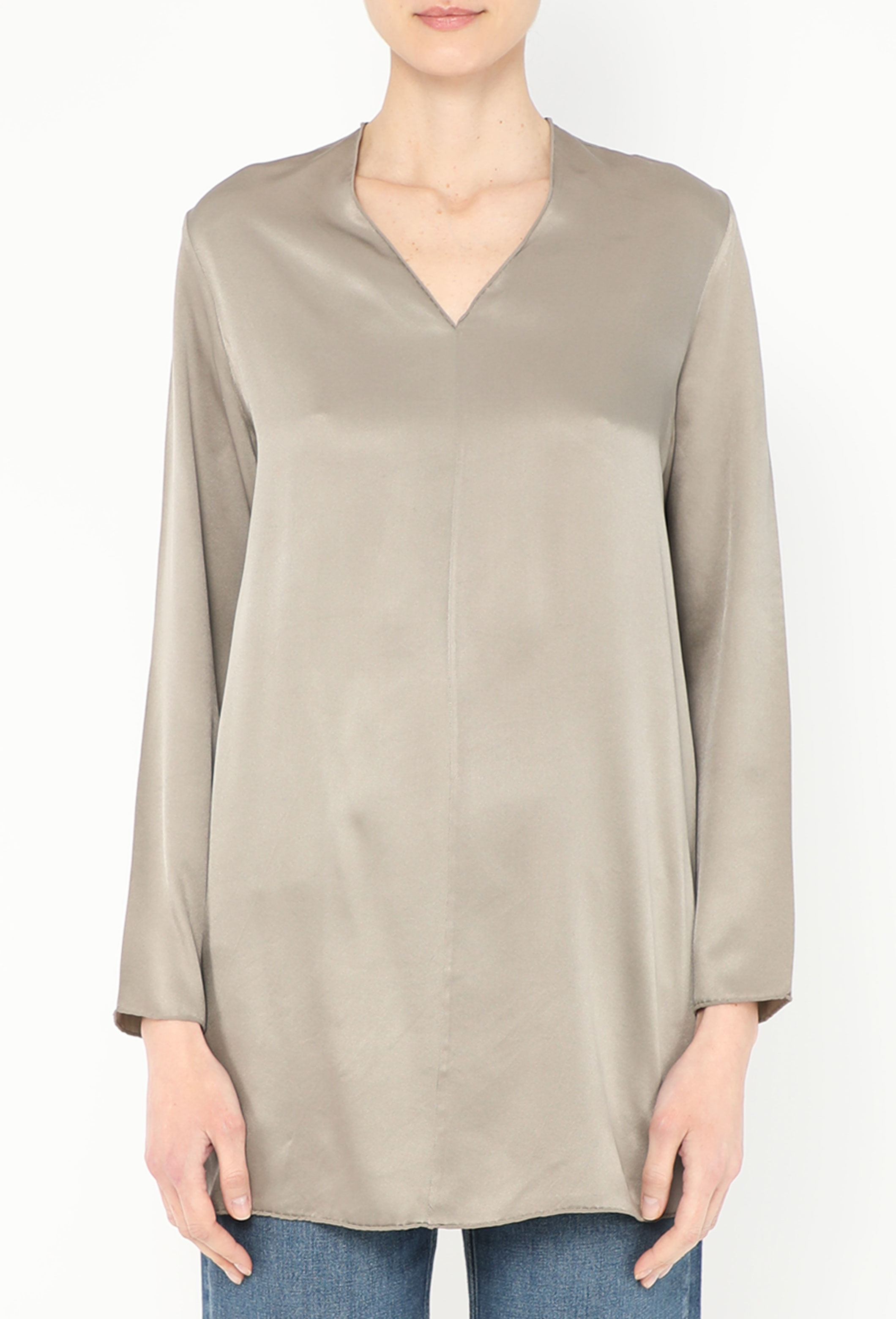 Margiela Early 2000s Silk Tunic Top - Hermès | Authentic Margiela Early 2000s Silk Tunic Top - Hermès | Authentic