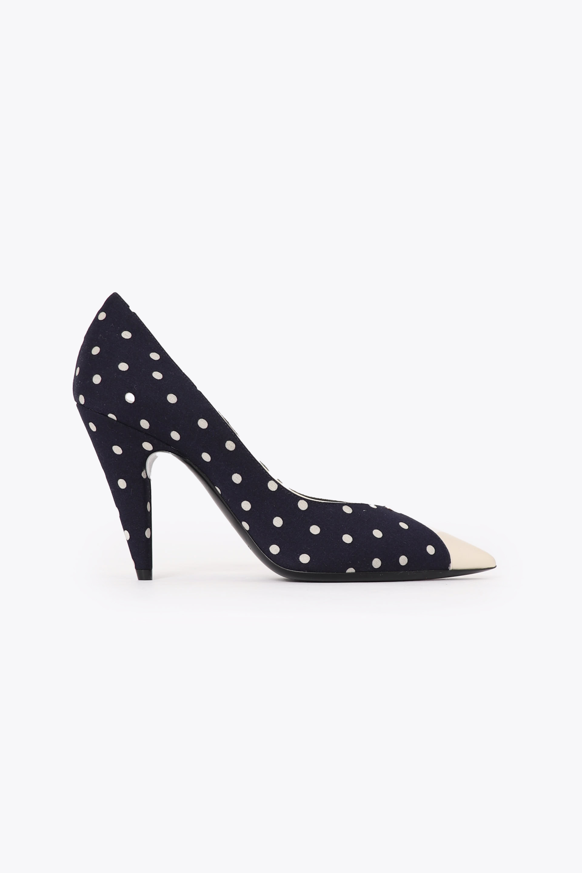 完売品 yilon FRENCH DOT OP black Saint Laurent Black Python Platform Heels - Size 38