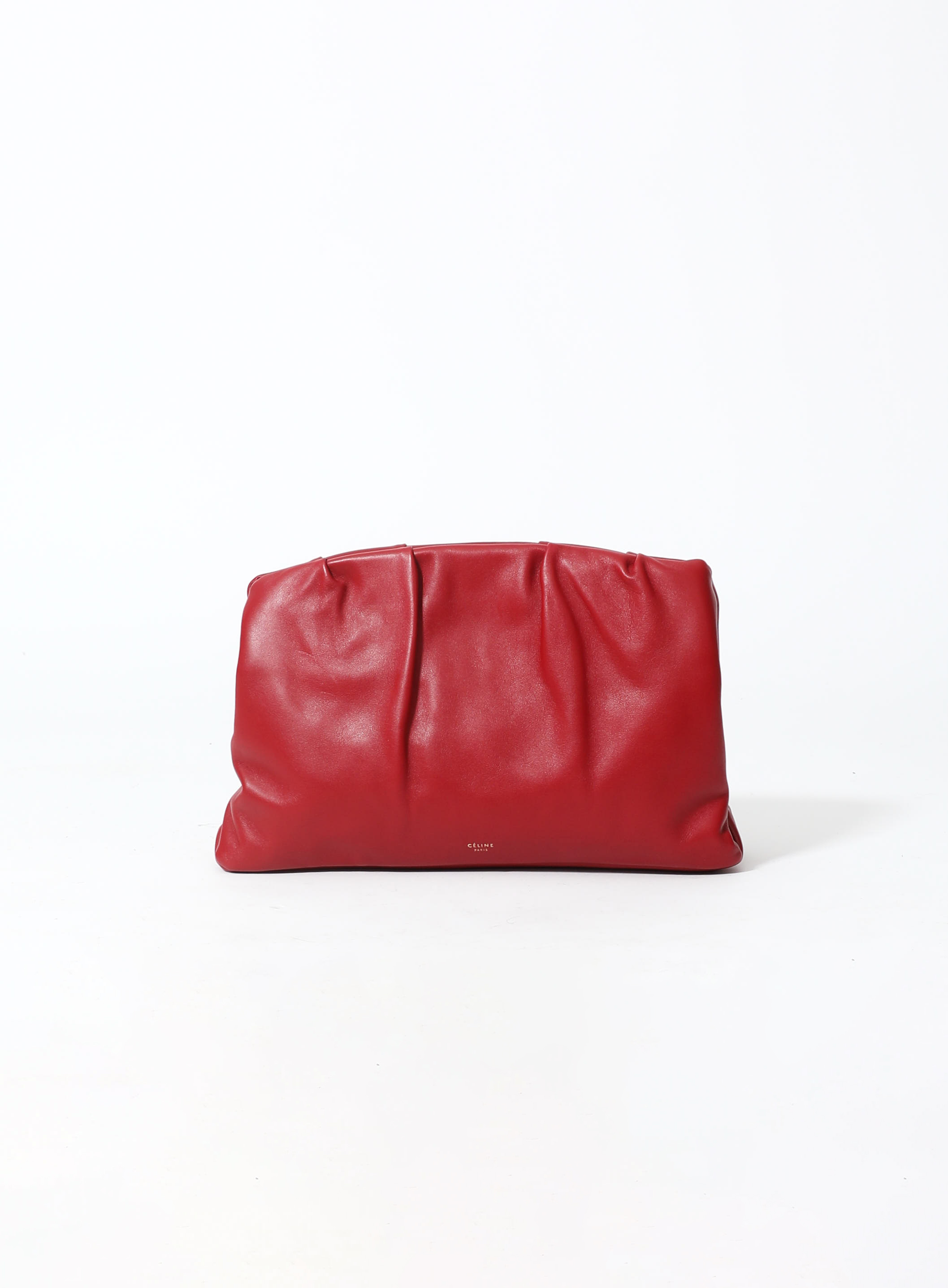 Pocket leather clutch bag Celine Black in Leather - 36289869