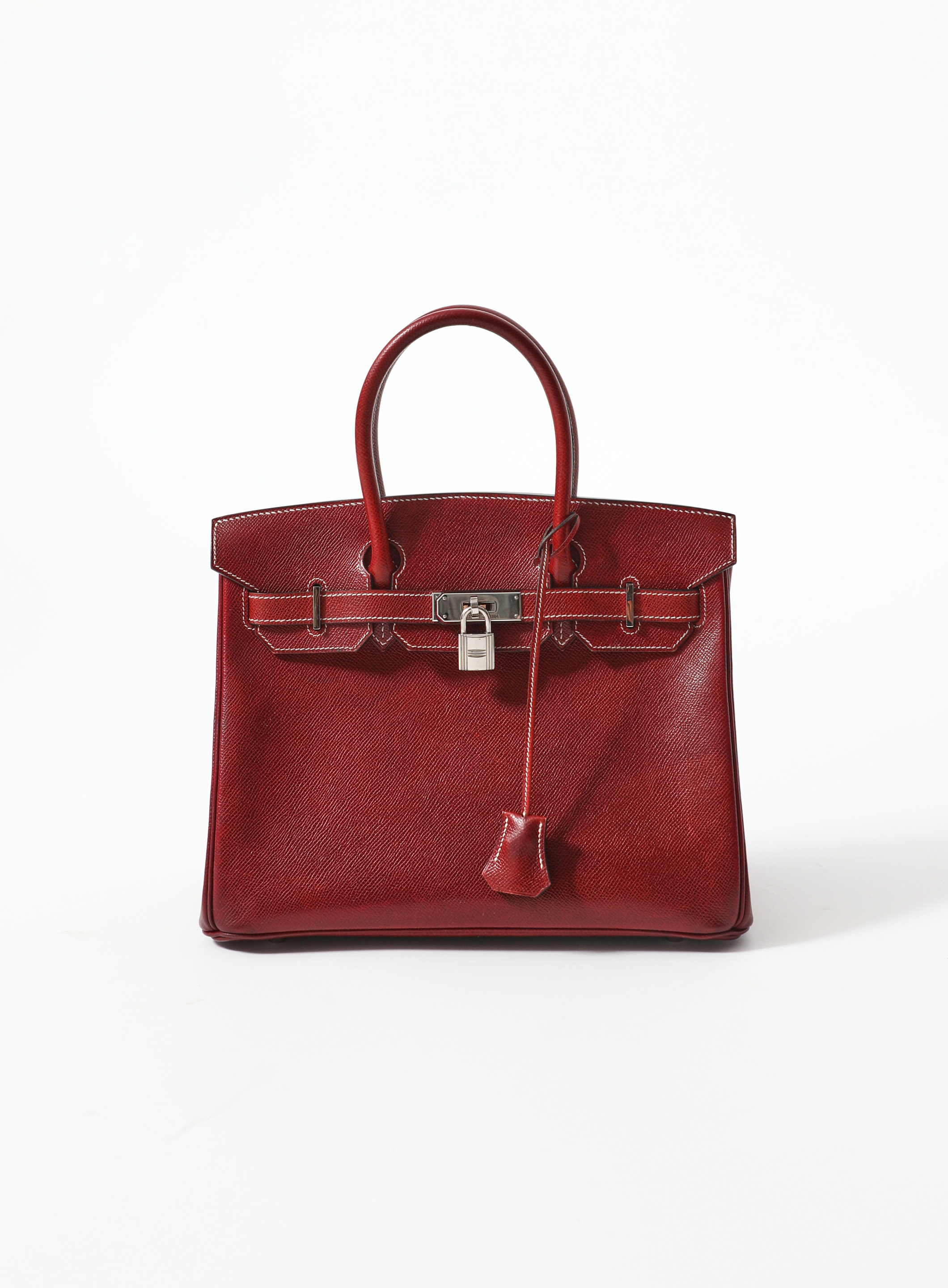 STUNNING Rouge H Birkin 30, Authentic & Vintage