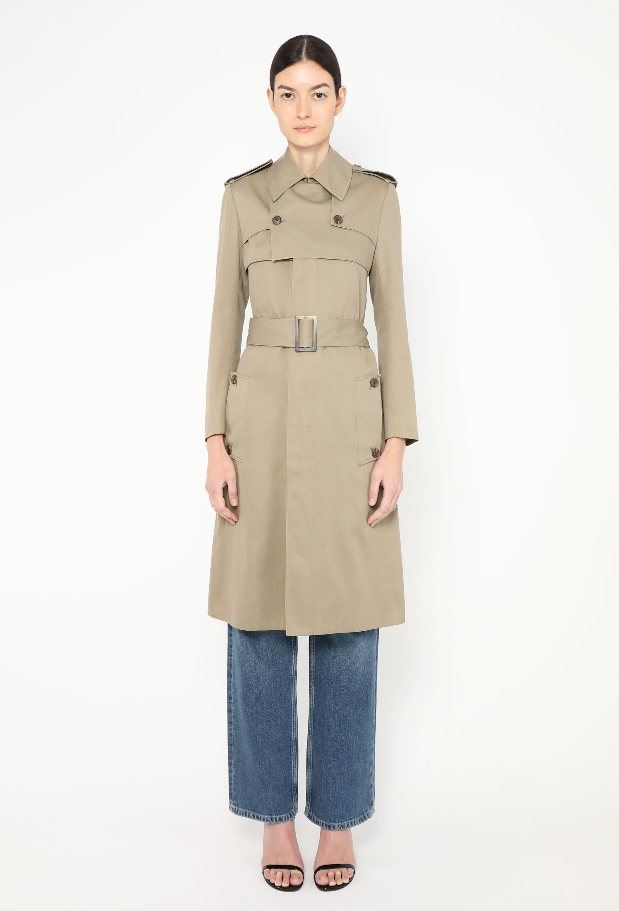 ◆Sienne◆ Row Trench Coat Khaki S4FCT010 g3620twijl2r0poxz83tc9eyh5srg9