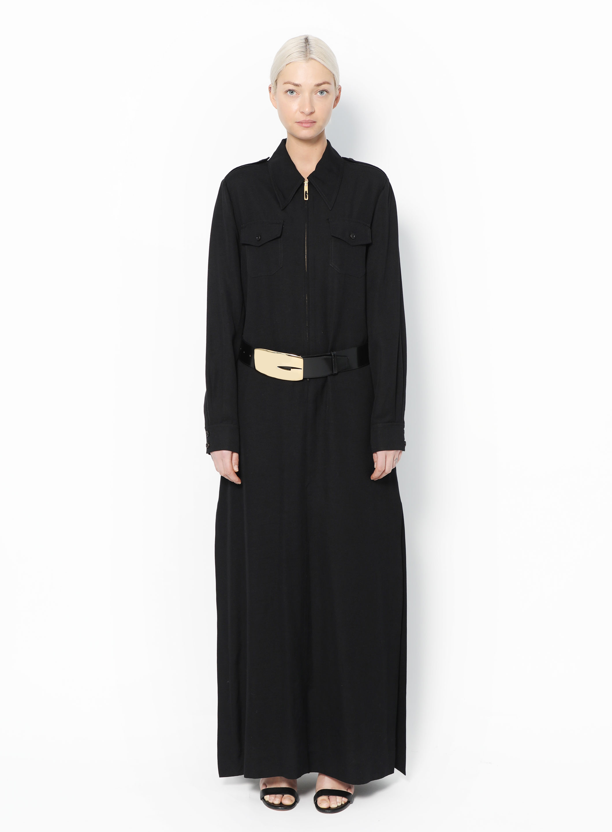 Belted Zip Maxi Dress | Authentic & Vintage | ReSee
