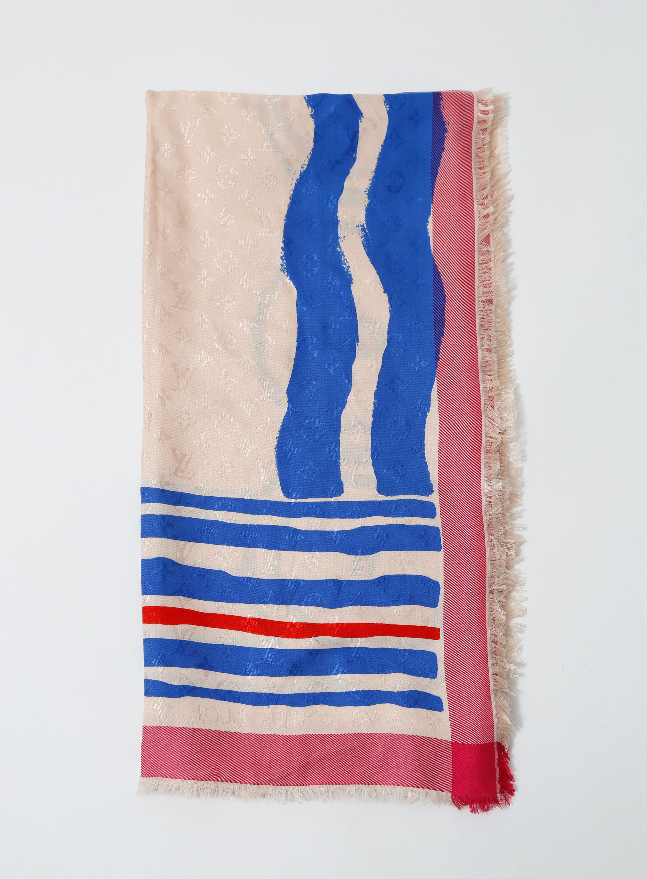 1854 monogram shawl