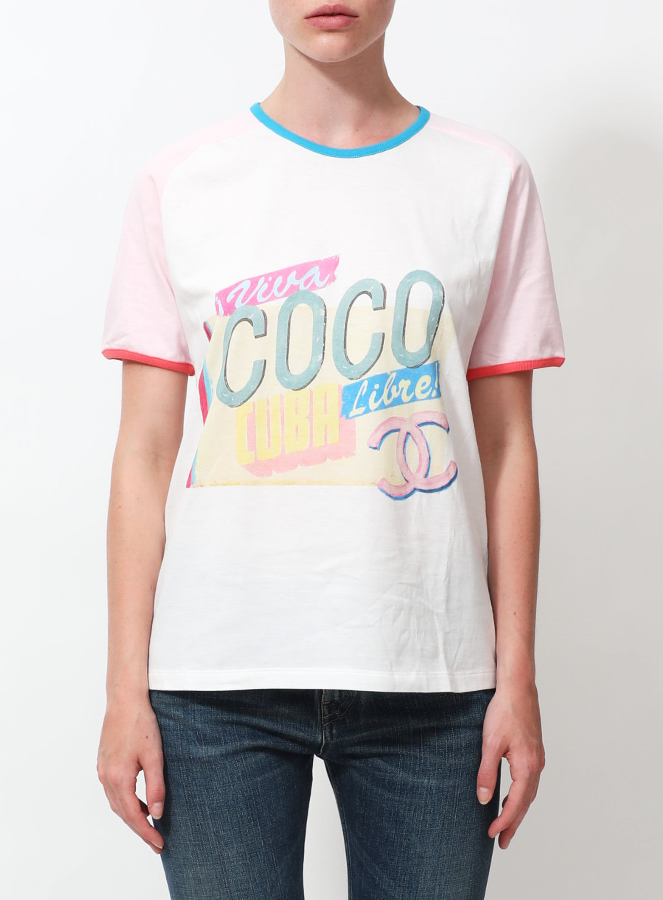 Resort 2017 'Coco Cuba' Graphic T-Shirt, Authentic & Vintage