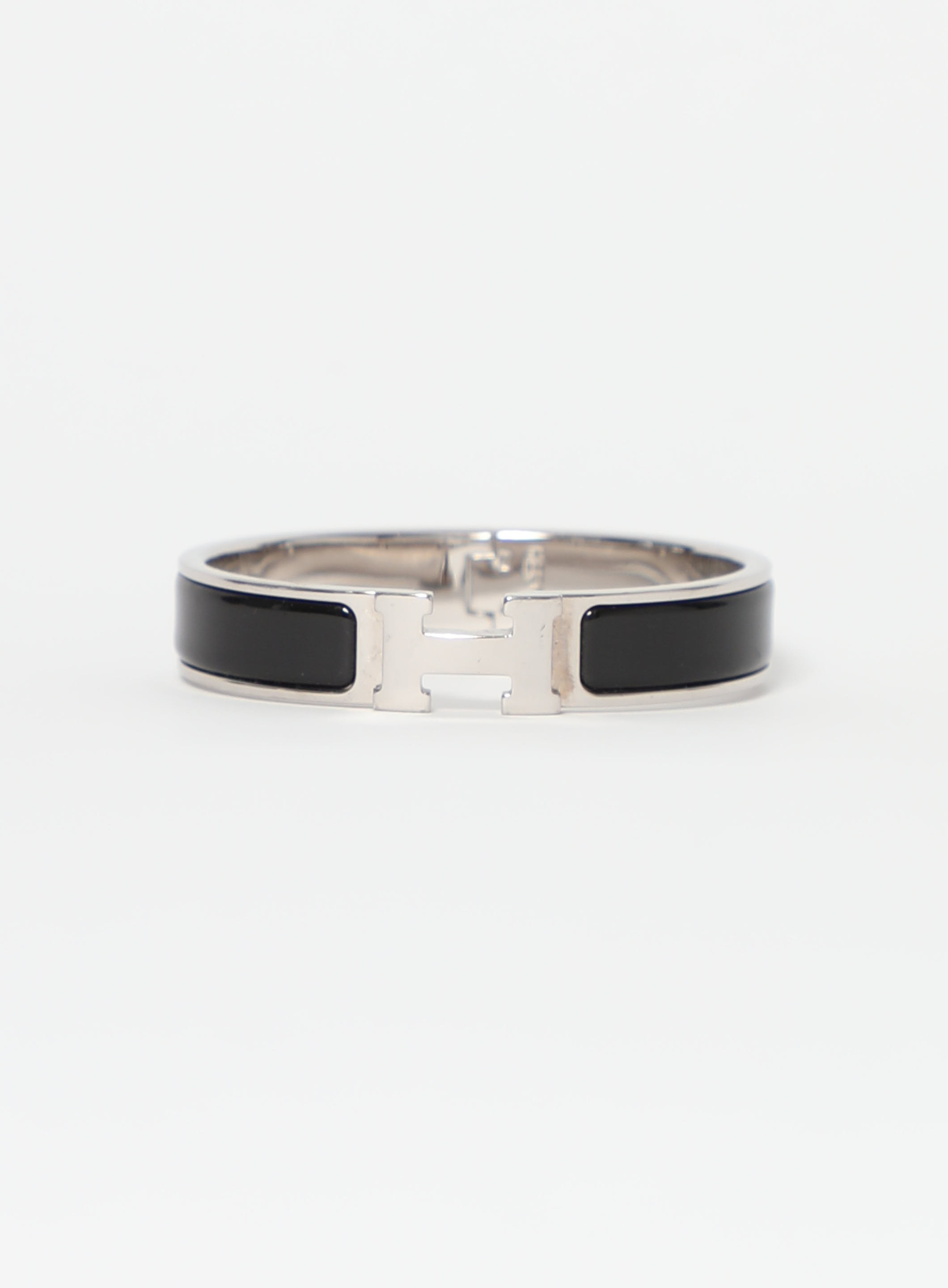 Clic Clac 'H' Bracelet Black - Hermès | ReSee