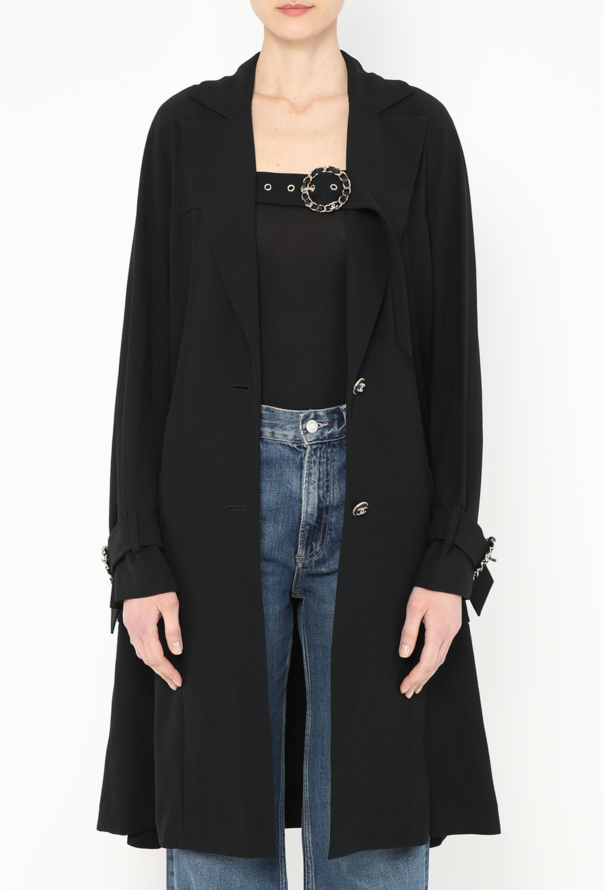 S/S 2020 Chainlink Buckle Coat - Chanel | Authentic & Vintage | ReSee