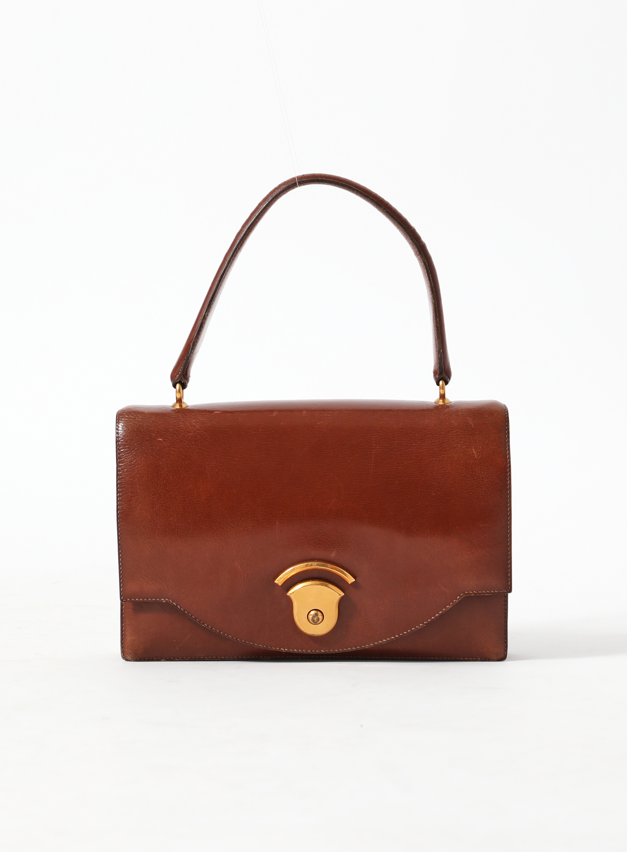 70s Box Top Handle Bag, Authentic & Vintage
