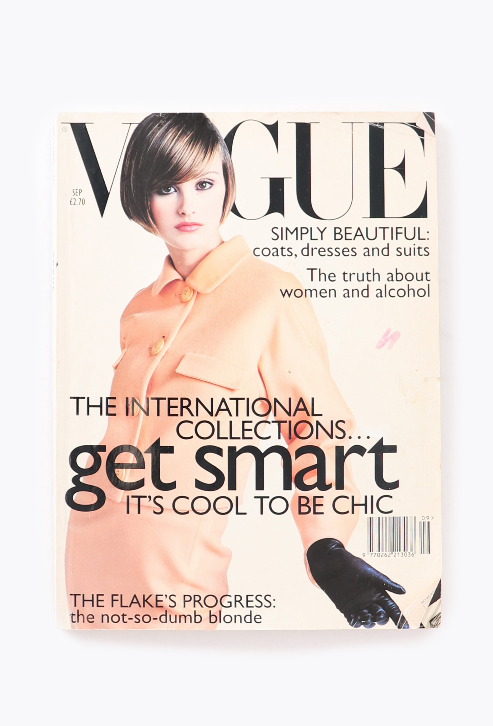 UK 1995 Trish Goff Versace Cover Issue - VOGUE | ReSee