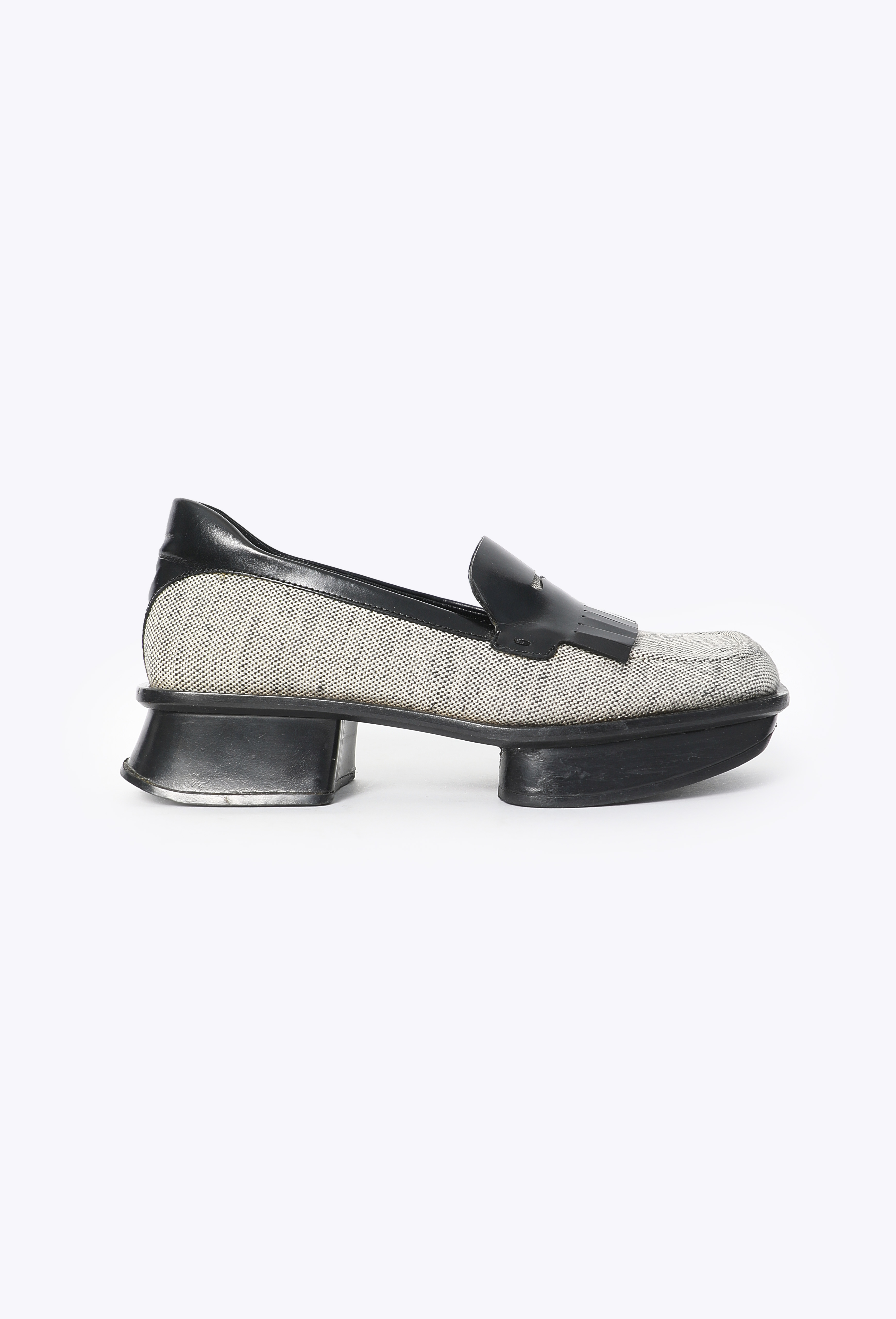 S/S 1999 Platform Canvas Loafers - Prada | ReSee