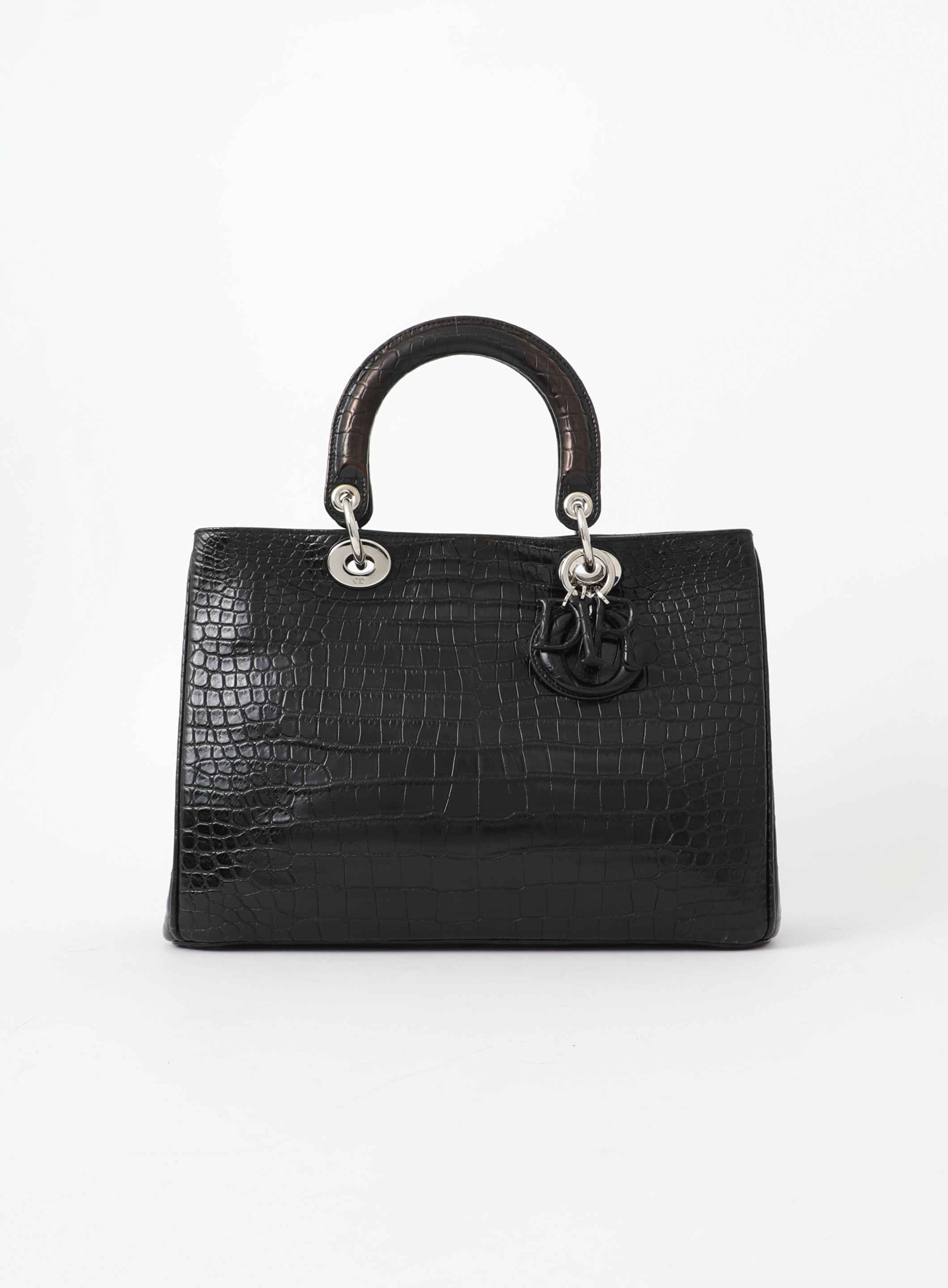 バッグ Dior archive real crocodile tote bag old Alligator Diorissimo Tote Bag | Authentic & Vintage | ReSee