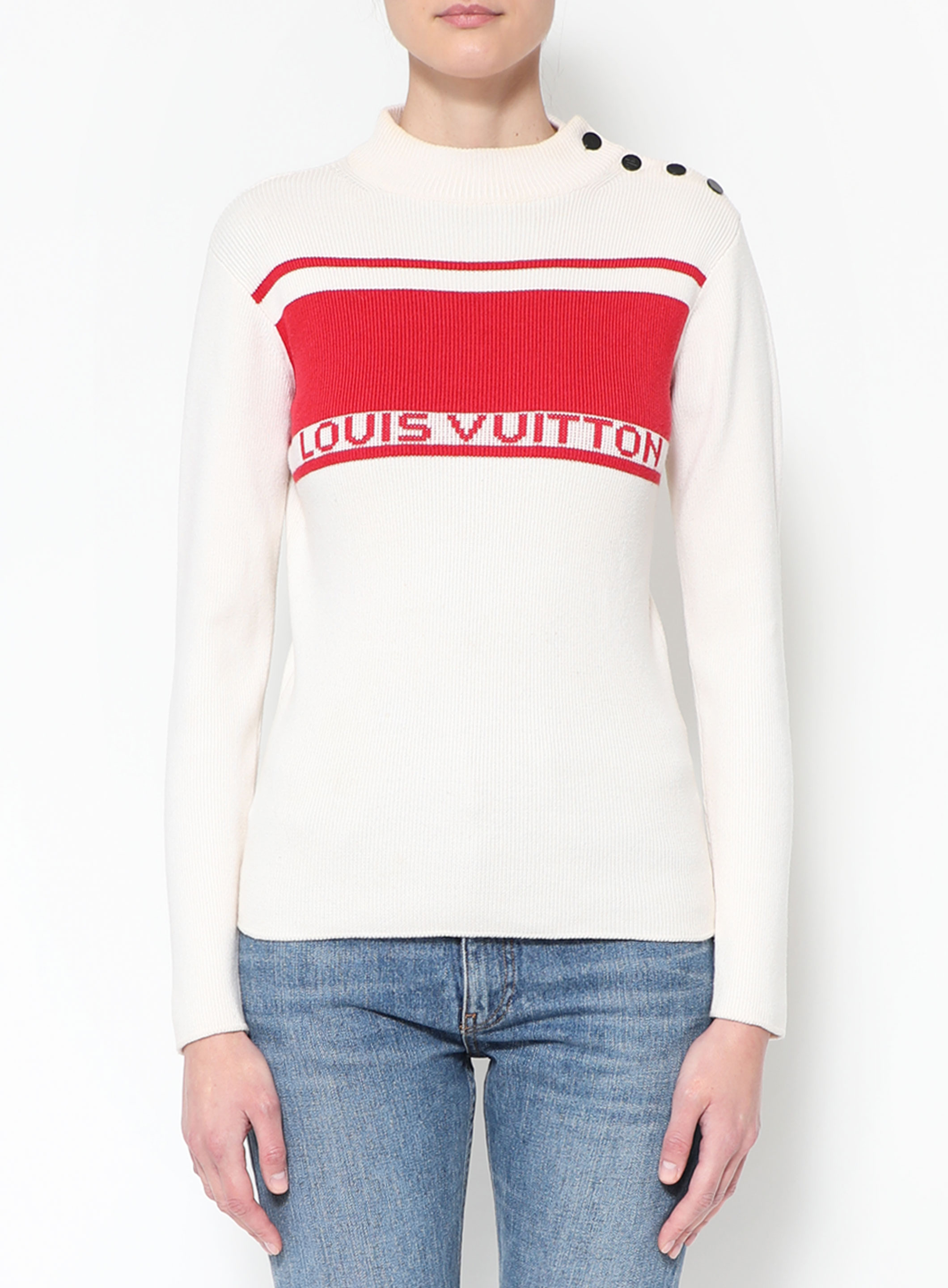 Louis Vuitton intarsia sweater