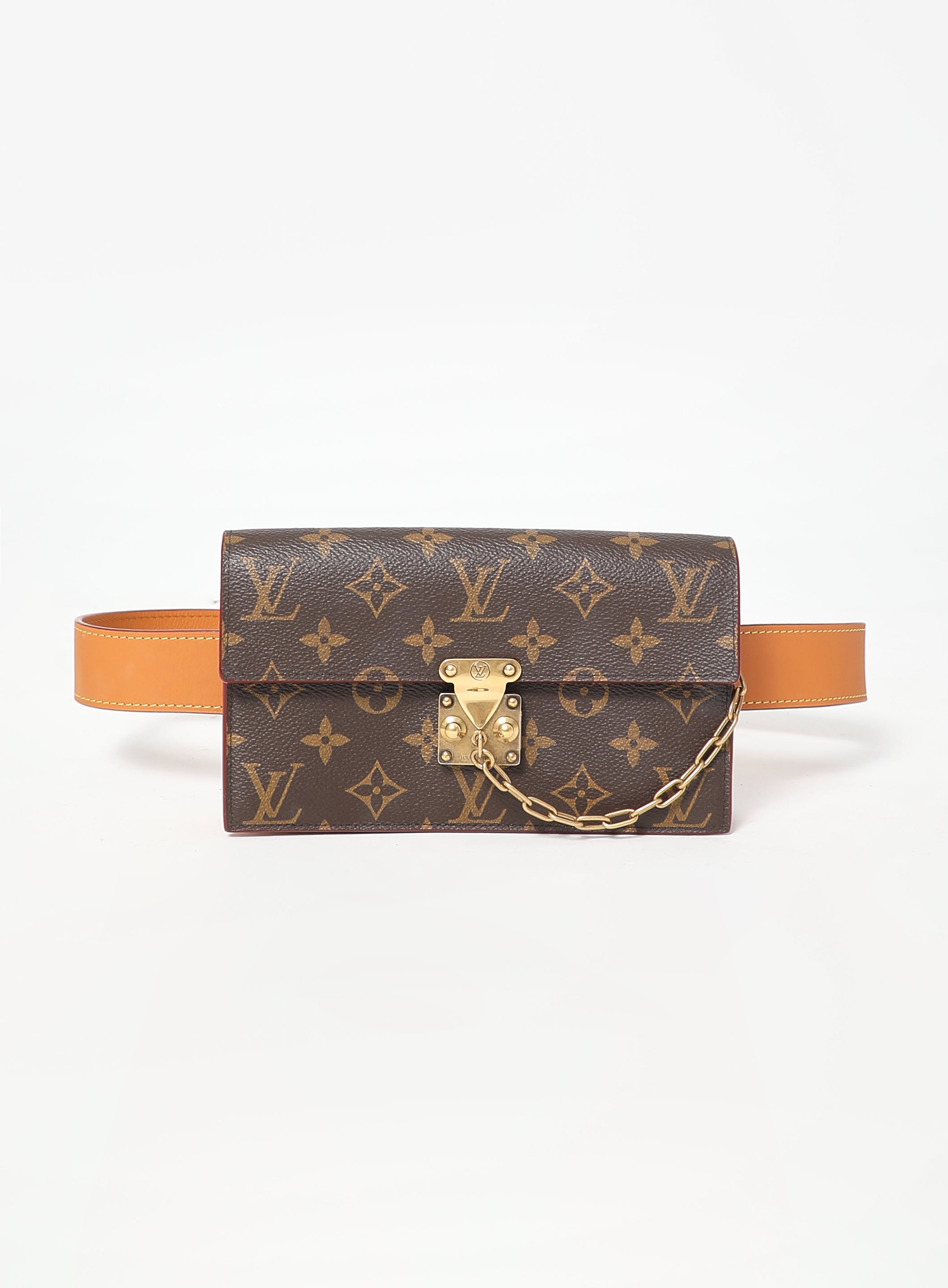 Monogram S Lock Belt Bag | Authentic & Vintage | ReSee