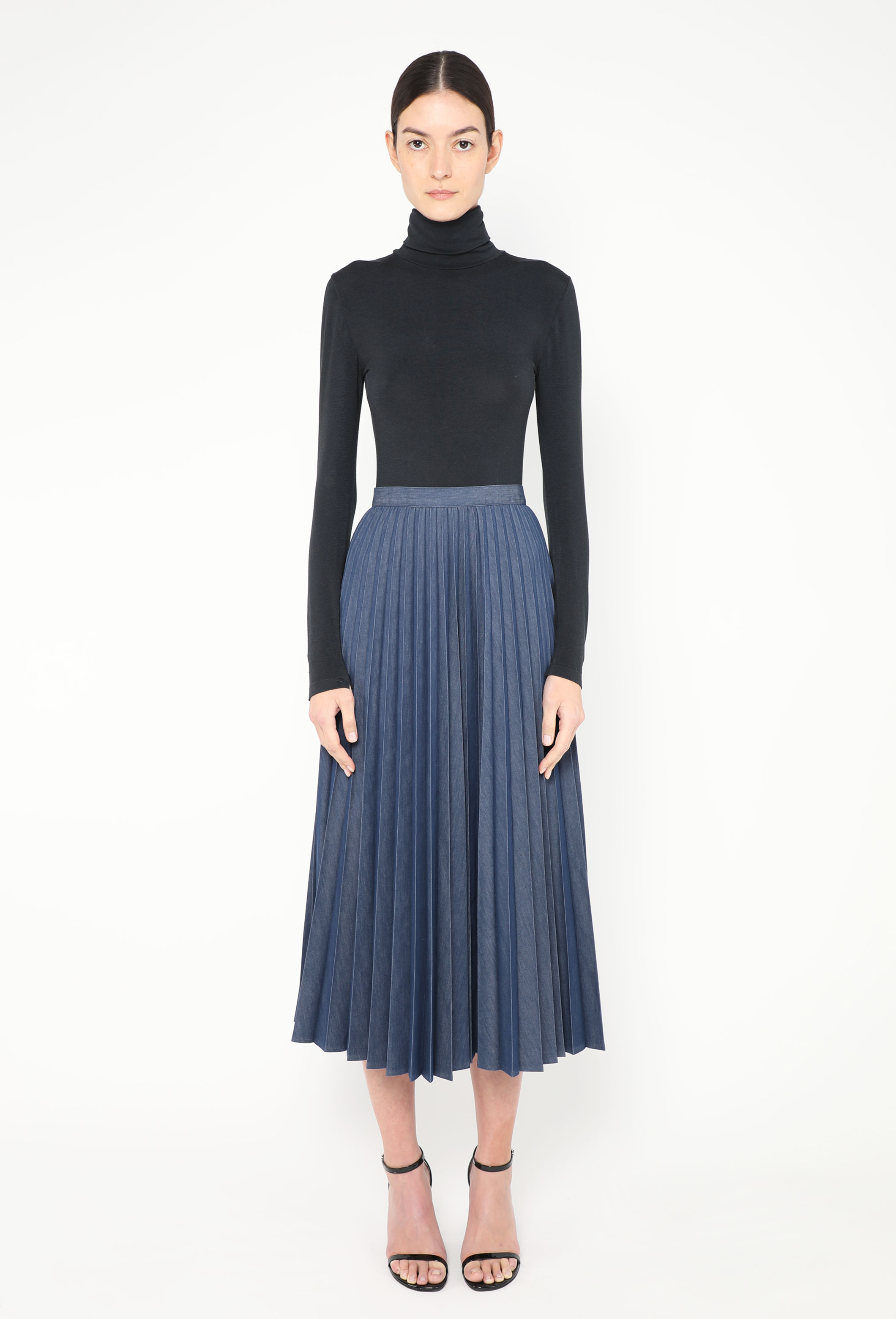Junya Watanabe high-waist Pleated Skirt | Black | FARFETCH