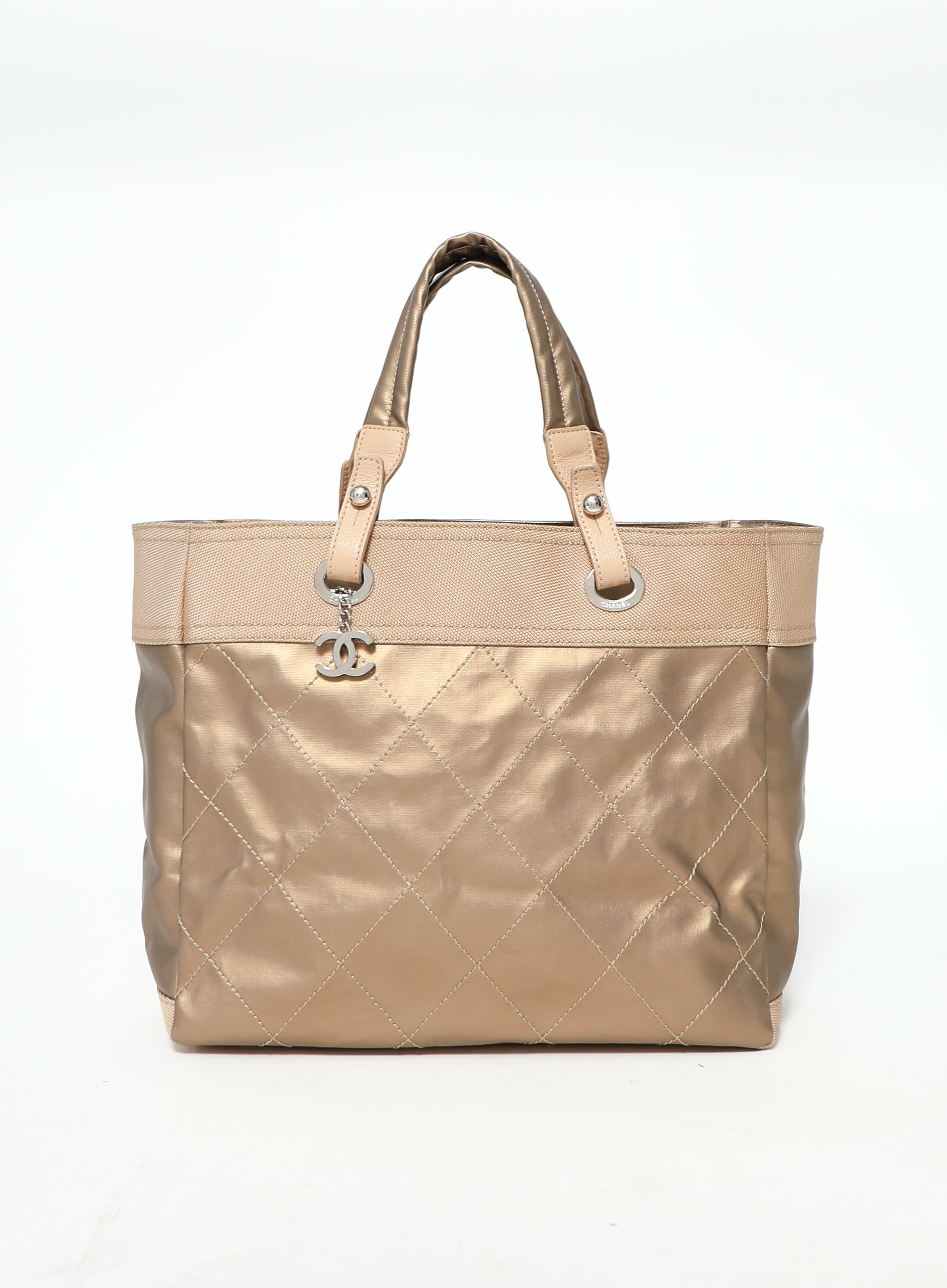 Rose Gold Paris Biarritz Tote Bag