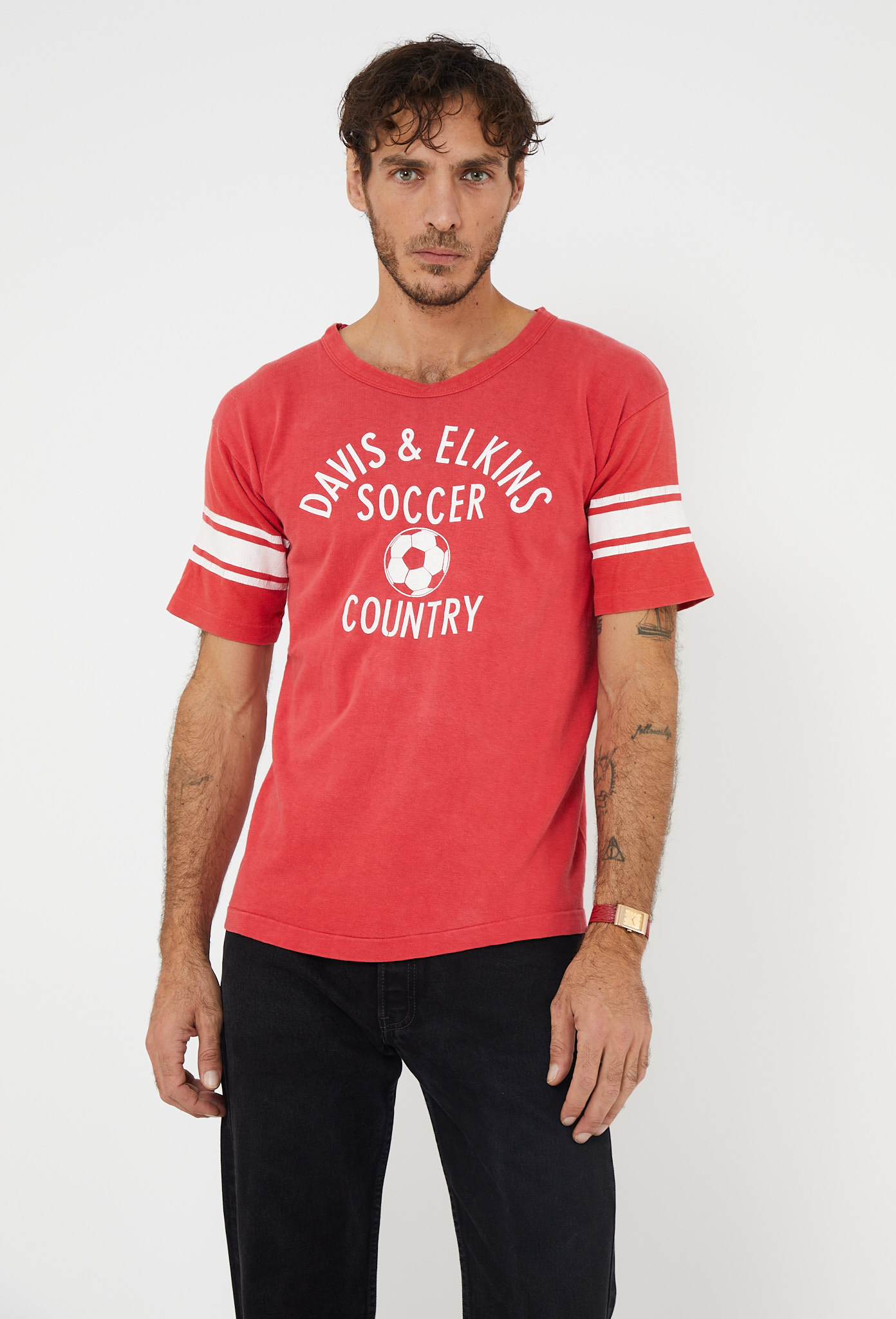 70’s CHAMPION FOOTBALL T-SHIRT バータグ]70s Champion football Tshirt 貴重◎ 70's. champion