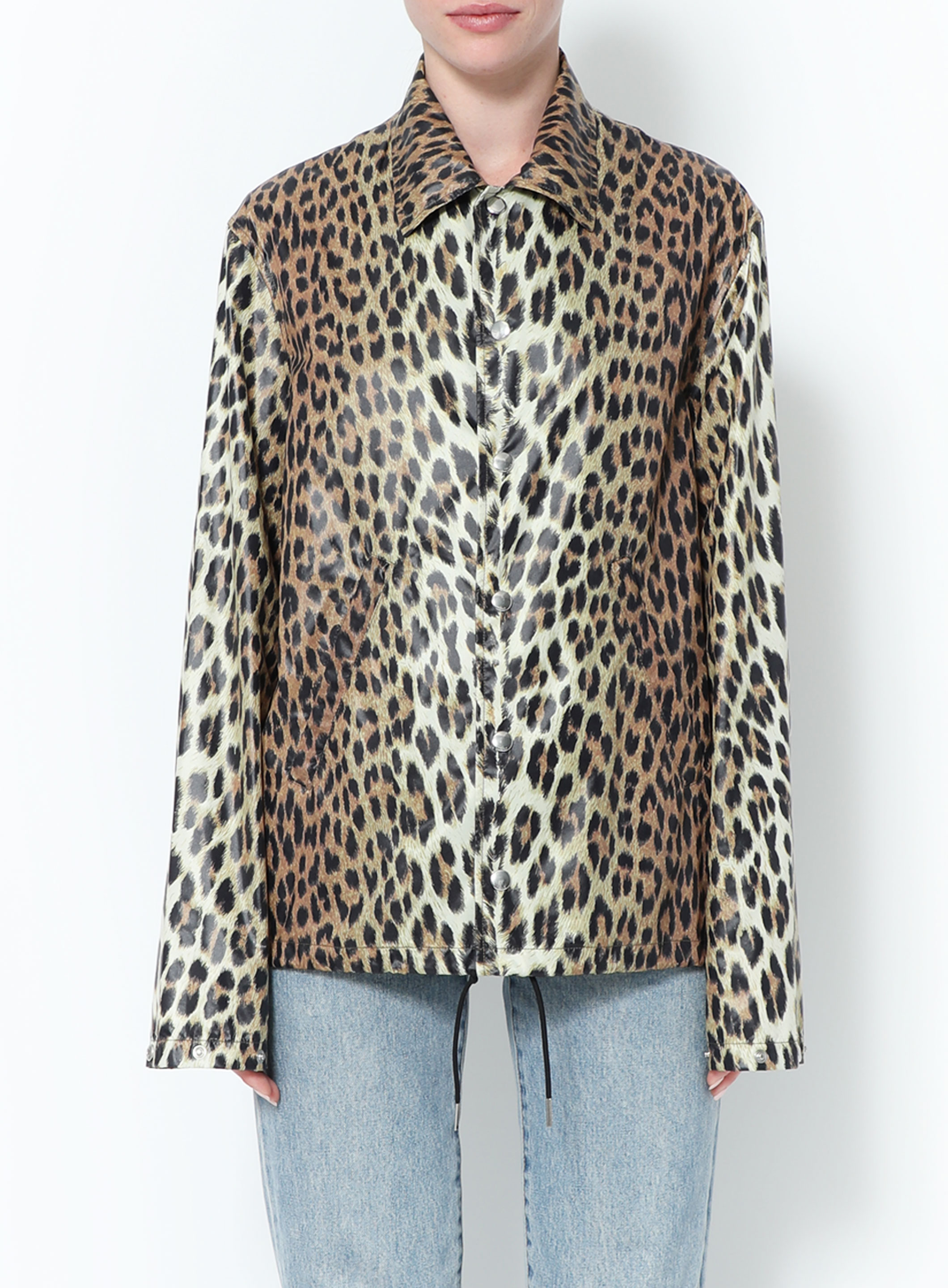 2021 Leopard Nylon Jacket | Authentic & Vintage | ReSee 2021 Leopard Nylon Jacket | Authentic & Vintage | ReSee