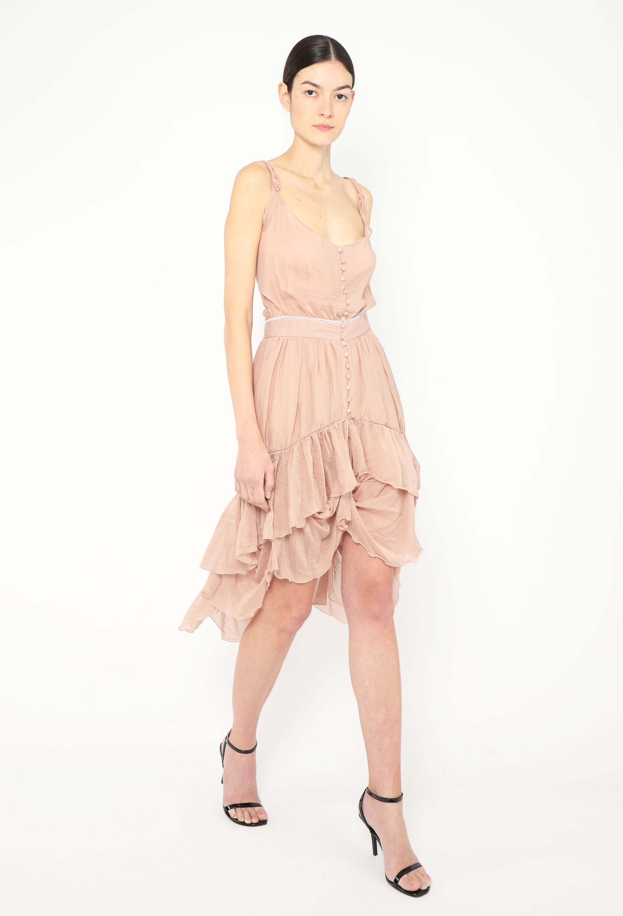 Stella McCartney S/S 2005 Chiffon Volant Dress | Authentic
