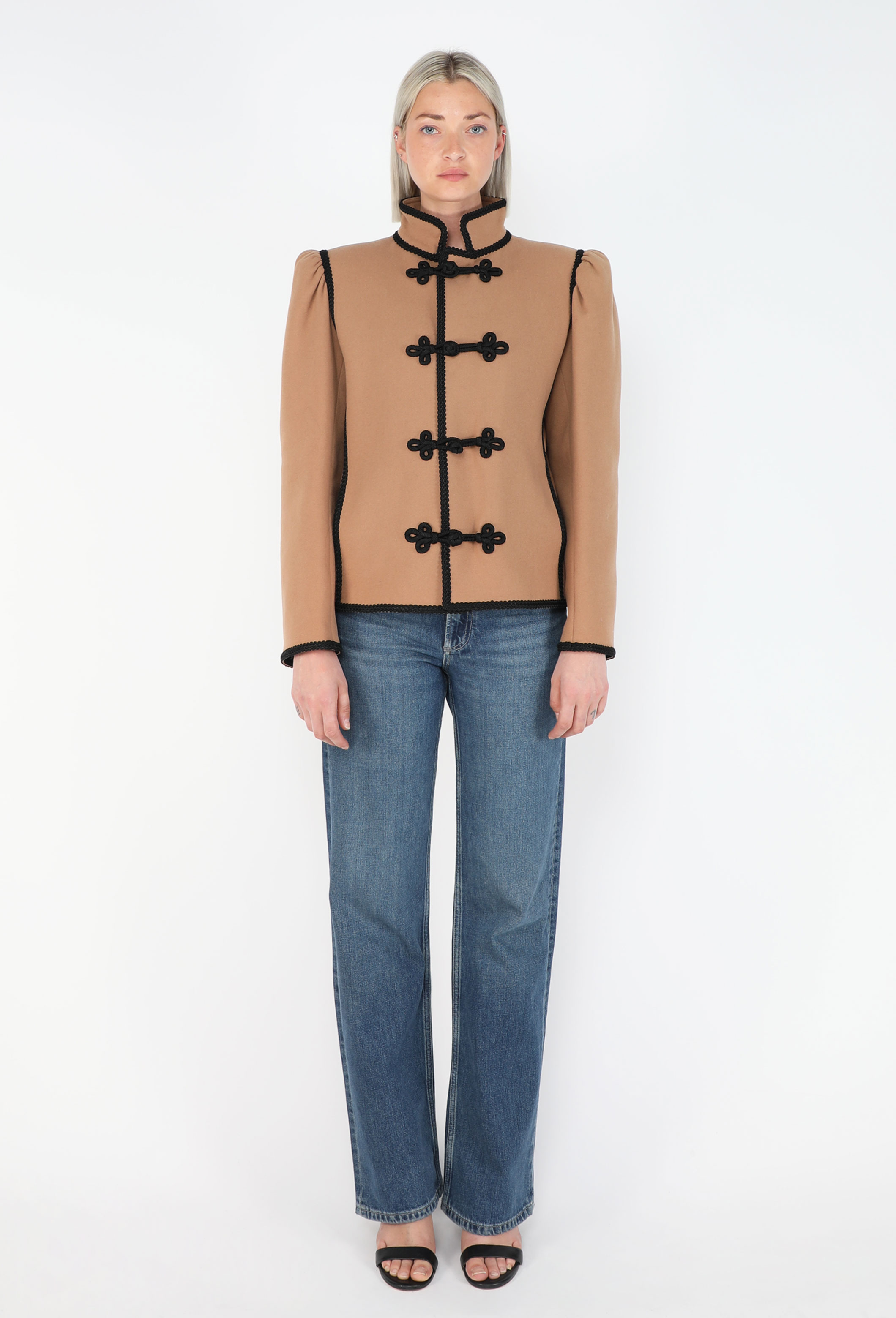 Braided Trim Toggle Jacket, F/W 1982 - Saint Laurent | ReSee